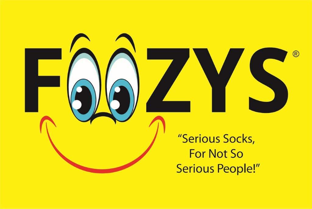 Foozys Women's Crew Socks with Peace Sign Design - Fun Novelty Socks for Casual Wear, Gift Ideas - 2 Pairs Pack - Perfect for Everyday Use, Workout, and Fashion Outfits