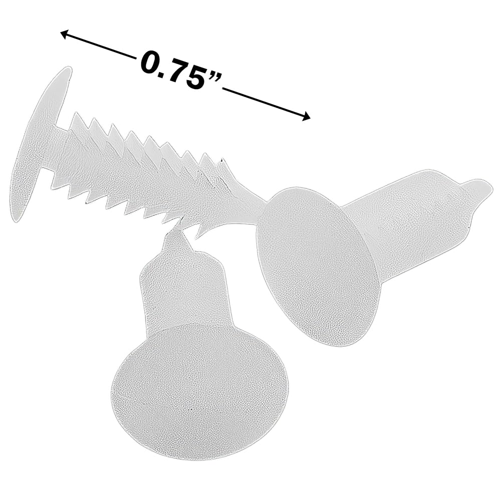 Fun Express Plastic Rivets Pack - 48 Pieces - DIY Craft Supplies for Costume Making, Leather Craft & Home Repair Projects