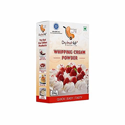 Premium 800g Whipping Cream Powder for Baking - Instant Cake Decorating, Dessert Topping & Coffee Creamer - Perfect for Cakes, Cupcakes, Pastries & Hot Drinks