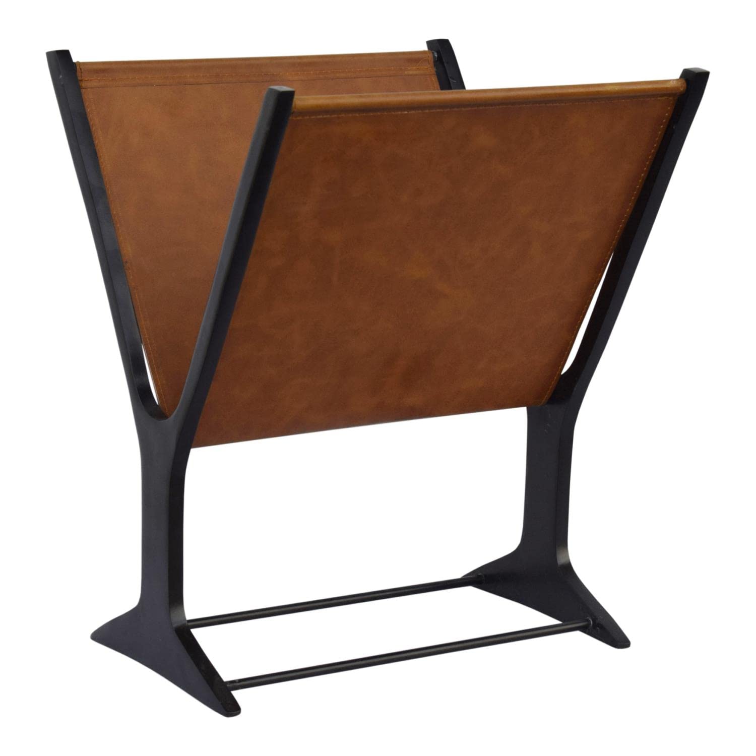 Moe's Home Collection Ziff Magazine Holder - Stylish and Durable Magazine Organizer for Living Room, Office, or Bedroom - Perfect for Books, Newspapers, and Documents Storage