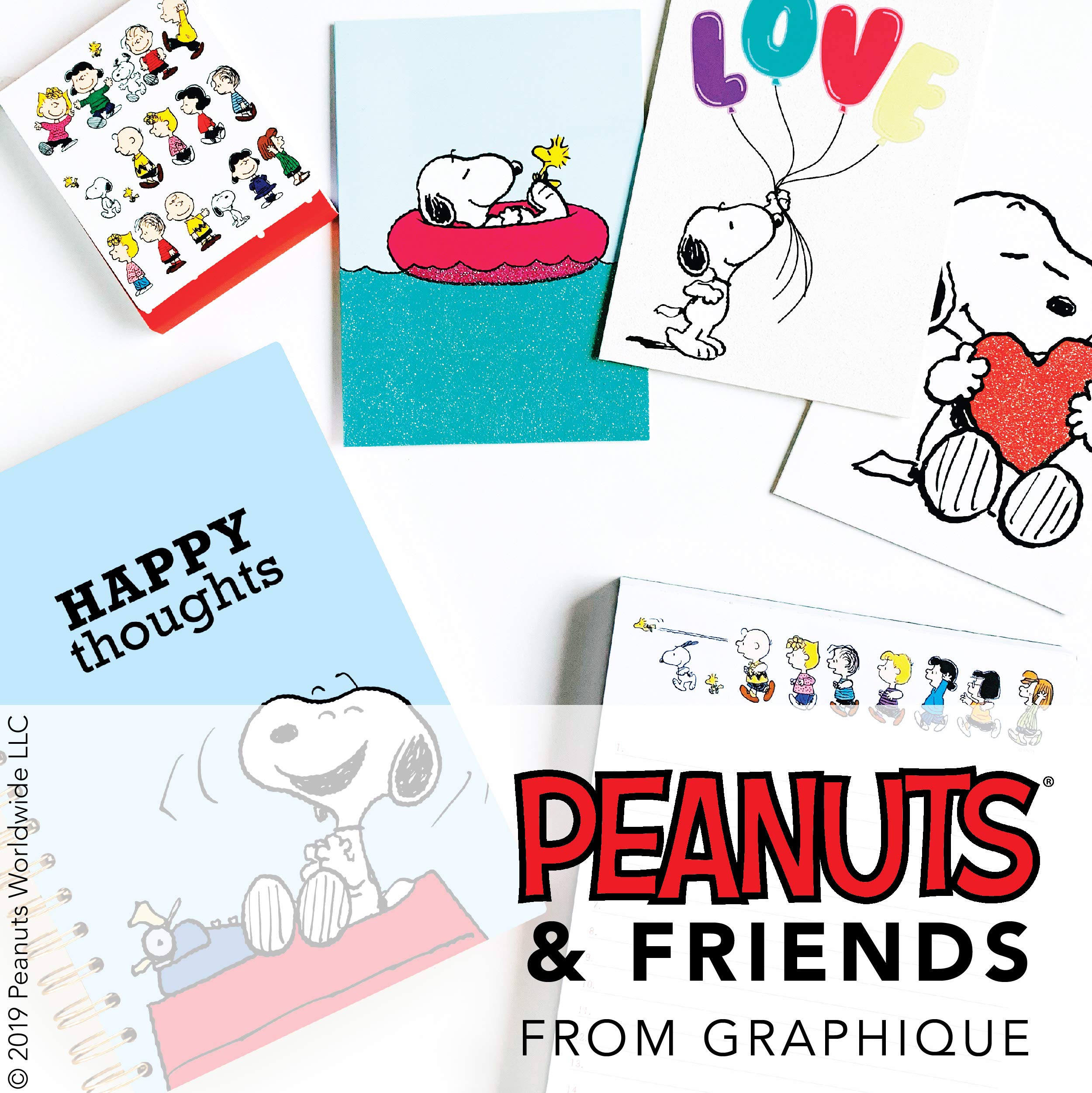 Peanuts™ Christmas Gift Labels - 52 Self-Adhesive Holiday Stickers with Red Foil Accents - 13 Festive Designs for Wrapping Paper & Gift Bags - Perfect for Holiday Gifts, Party Favors & DIY Crafts