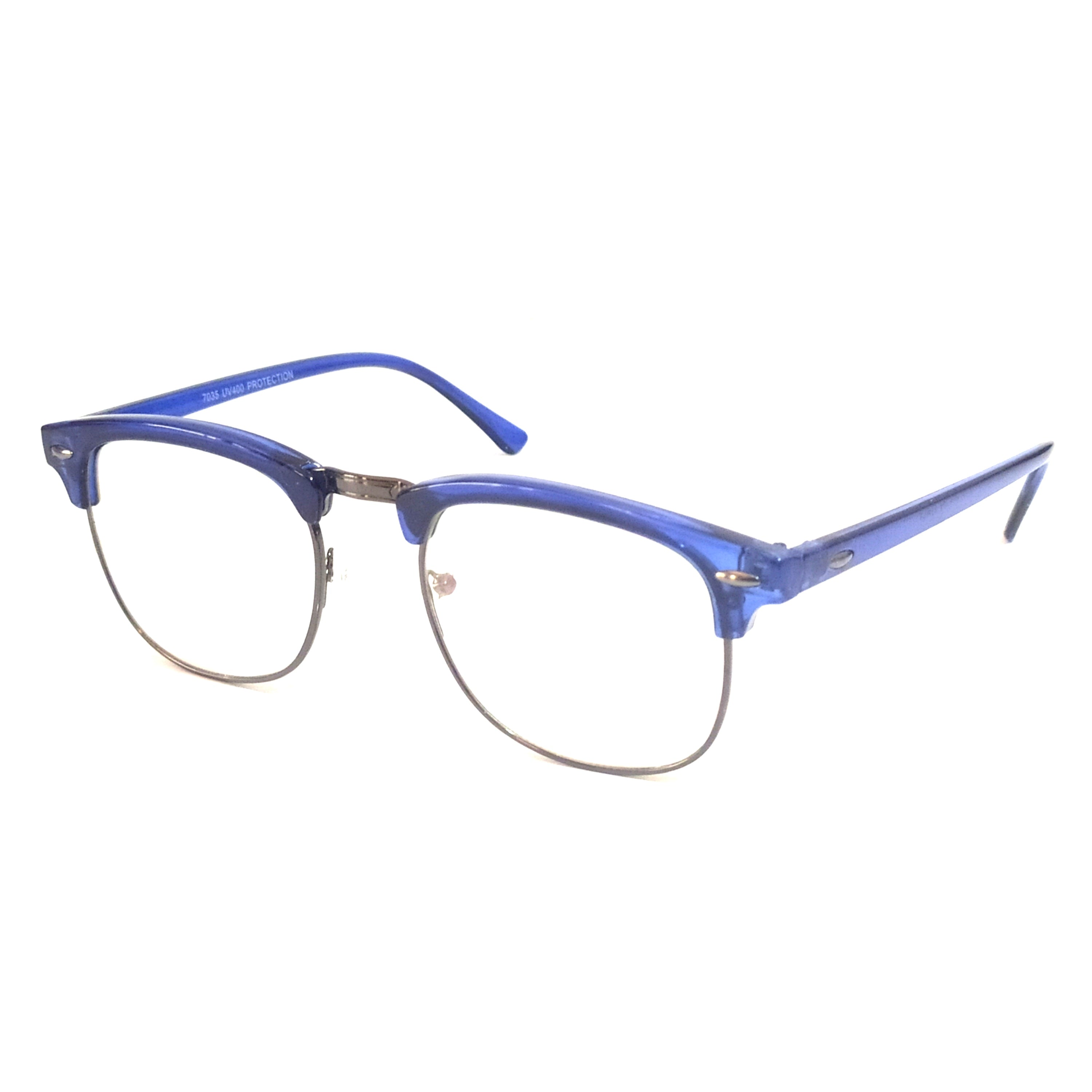Trendy Zero Power Fashion Glasses for Women & Men - UV Protection, Lightweight & Comfortable - Perfect for Daily Wear, Reading & Outdoor Activities