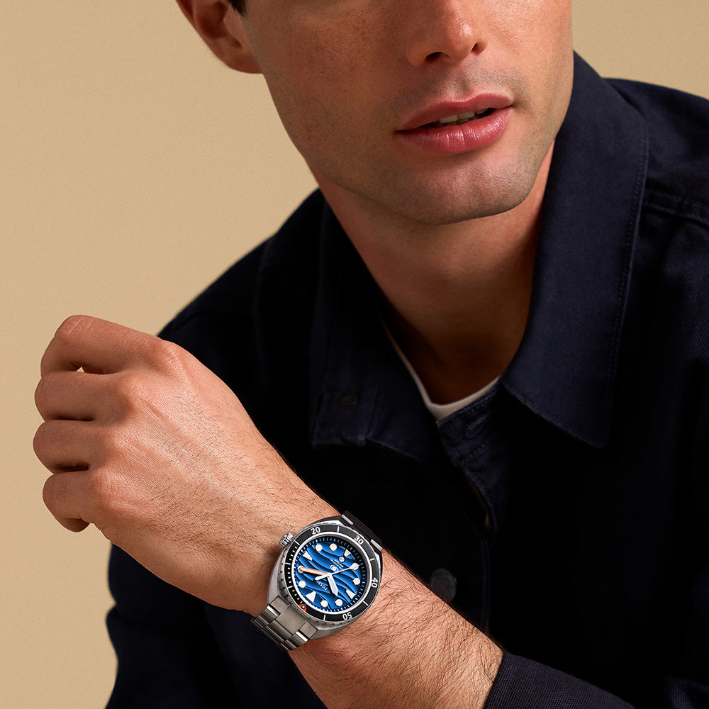 Fossil Breaker FS6064 Men's Stainless Steel Watch - Waterproof, Durable & Stylish for Everyday Wear, Business & Outdoor Activities