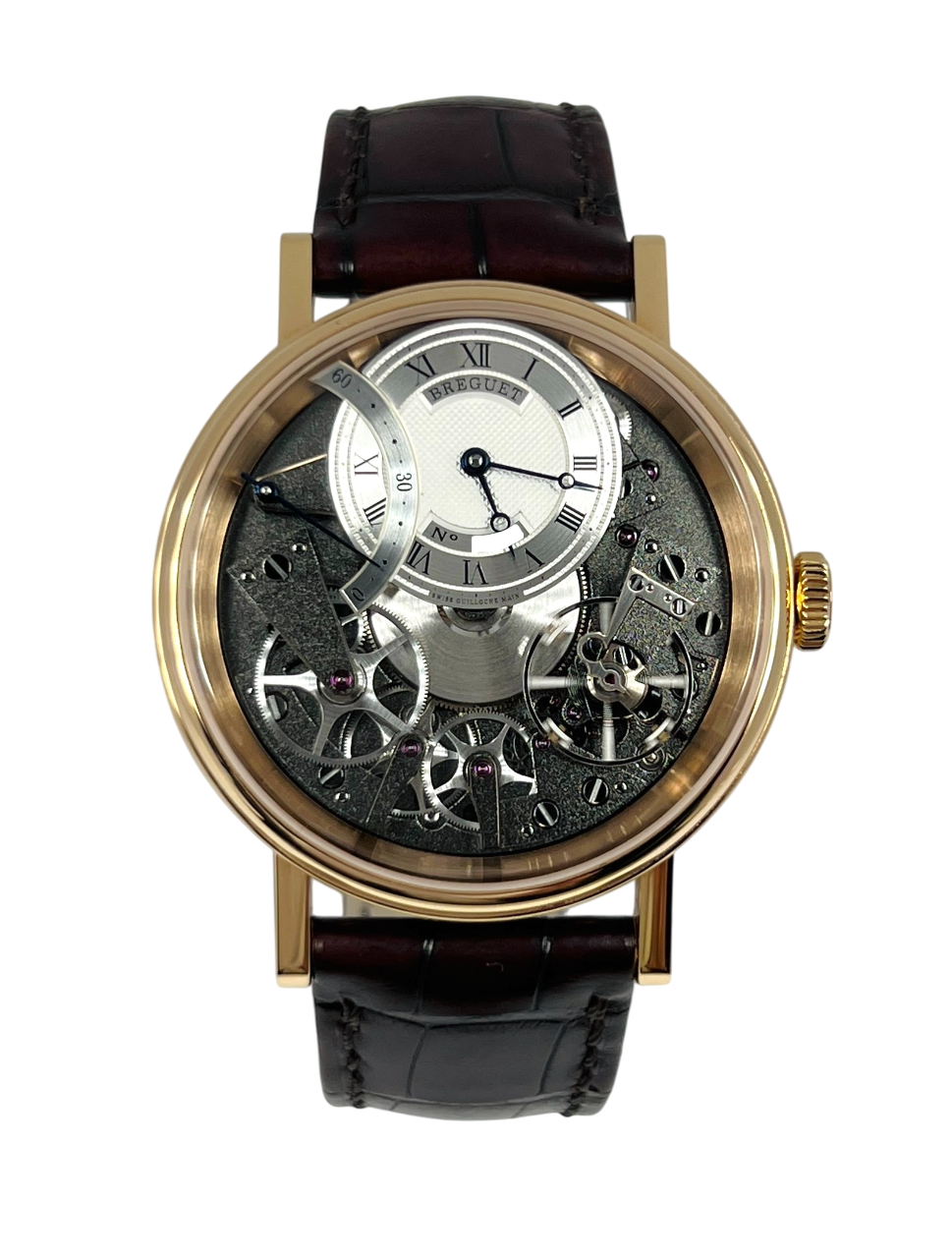 Breguet Tradition 7097 18K Rose Gold Automatic Men's Luxury Watch - Perfect for Business, Formal Events & Collectors
