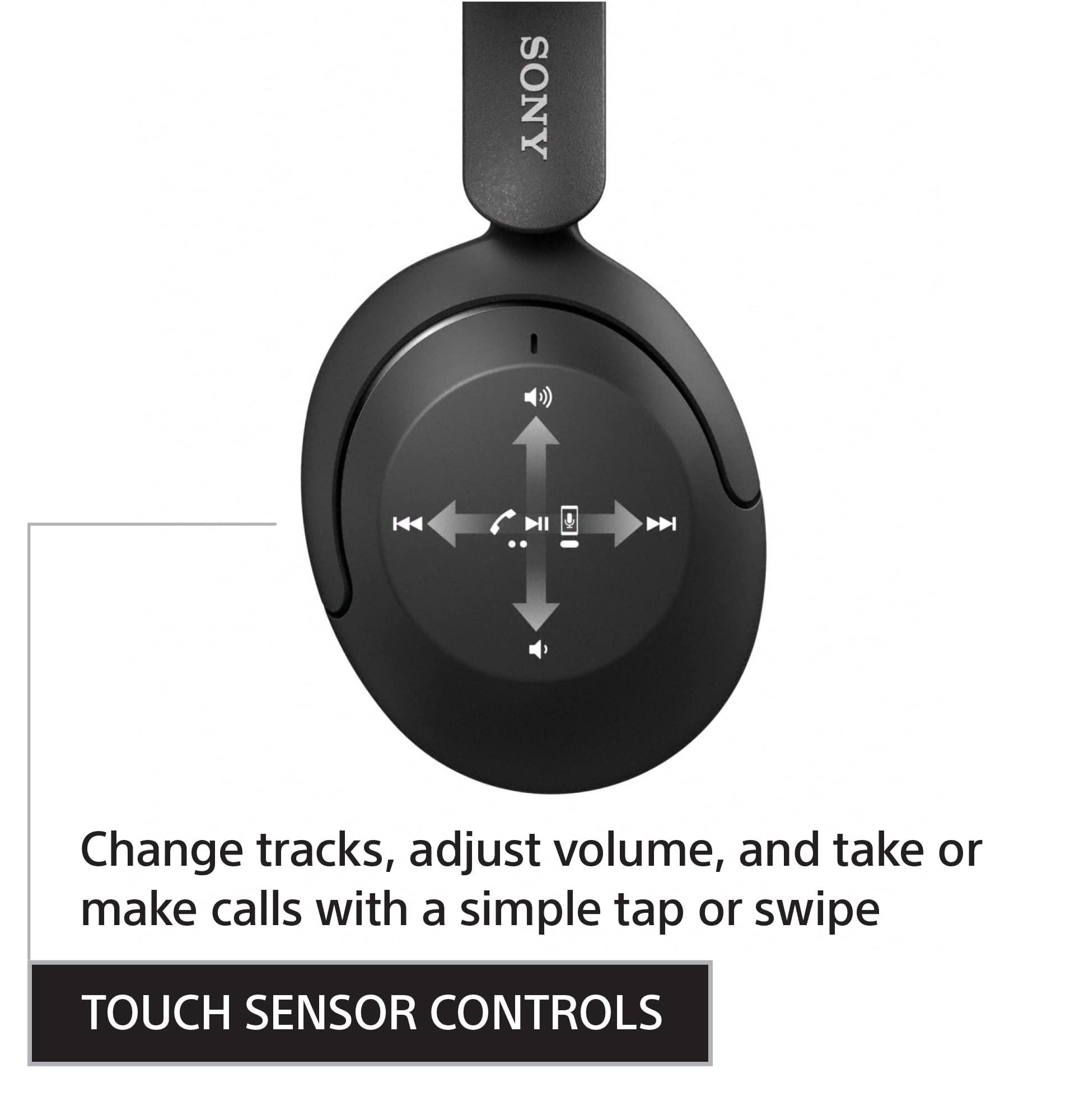 Sony WH-XB910N EXTRA BASS Wireless Noise Cancelling Headphones with Microphone & Alexa Voice Control - Premium Over-Ear Bluetooth Headset for Music, Travel & Work (Black)