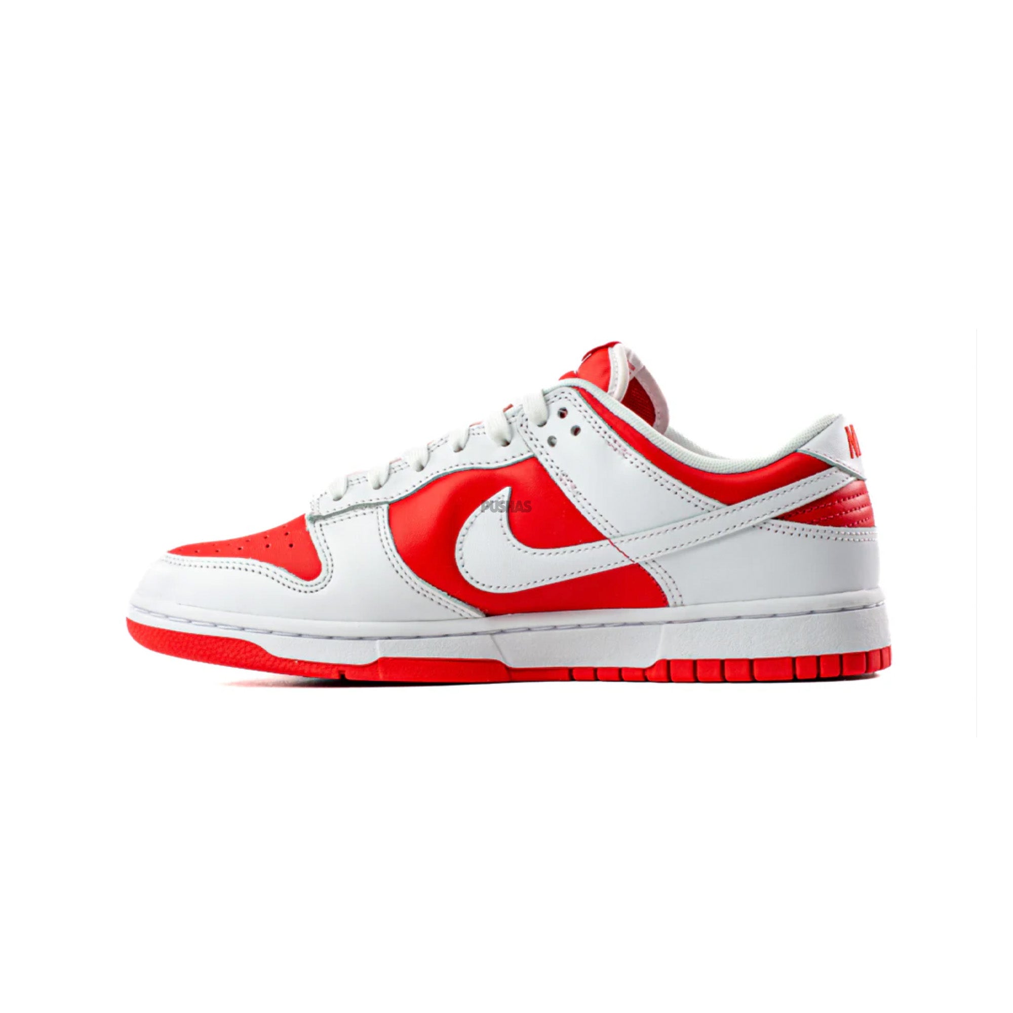 Nike Dunk Low 'Championship Red' Sneakers (2021 Release) - Men's Basketball Shoes for Streetwear & Casual Outfits