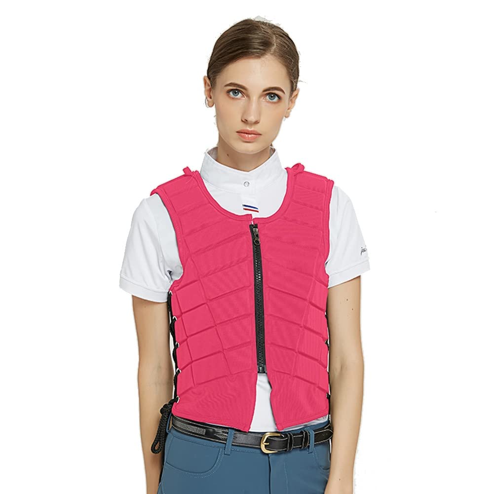 ZORCK Equestrian Body Vest for Kids & Adults - Adjustable Riding Safety Waistcoat with Contoured Design - Perfect for Horseback Riding Lessons, Training & Outdoor Equestrian Sports