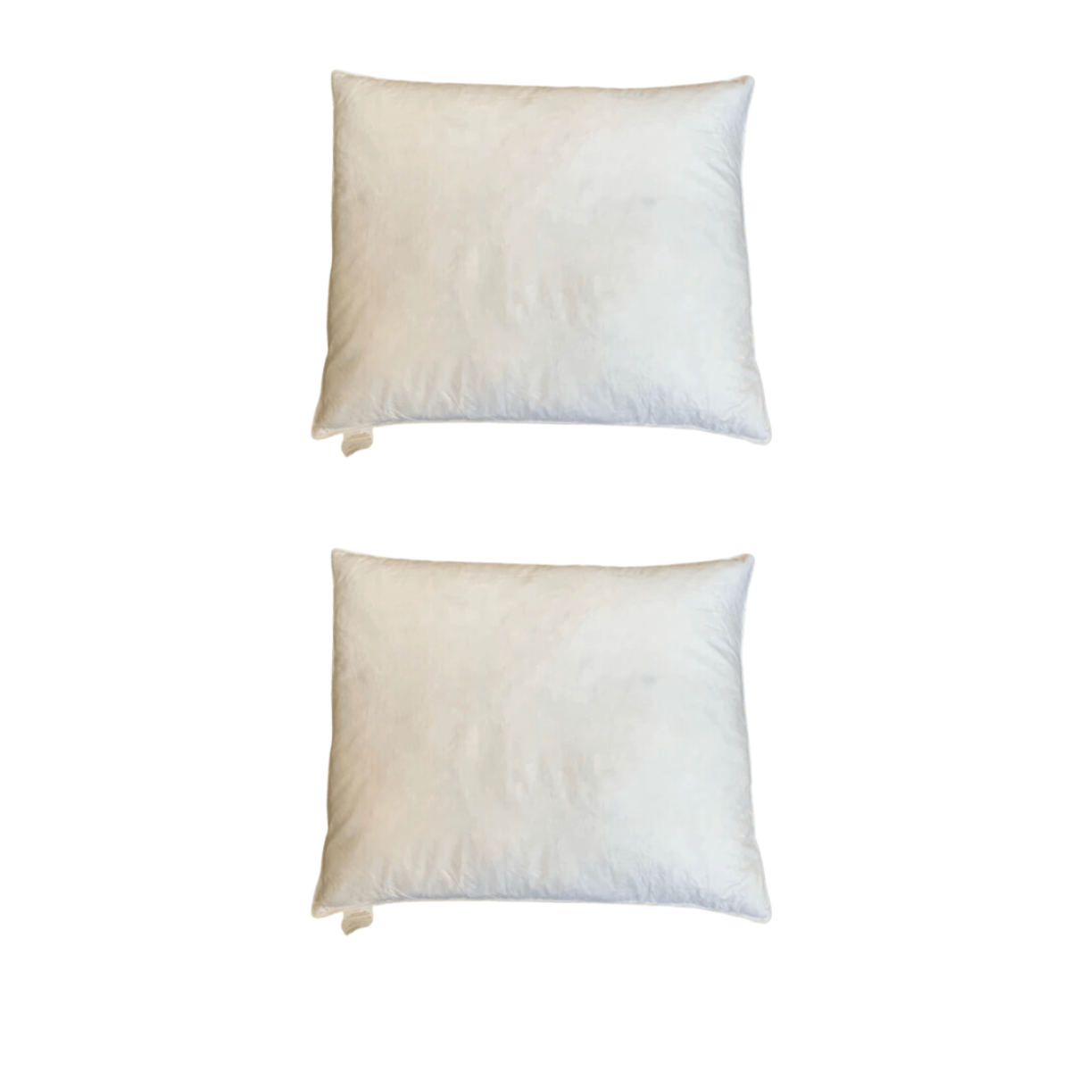 Premium 2-Pack Feather Cushion Inserts - Soft & Fluffy Pillow Filling for Sofas, Beds, and Home Decor - Perfect for Living Room, Bedroom, and Cozy Reading Nooks