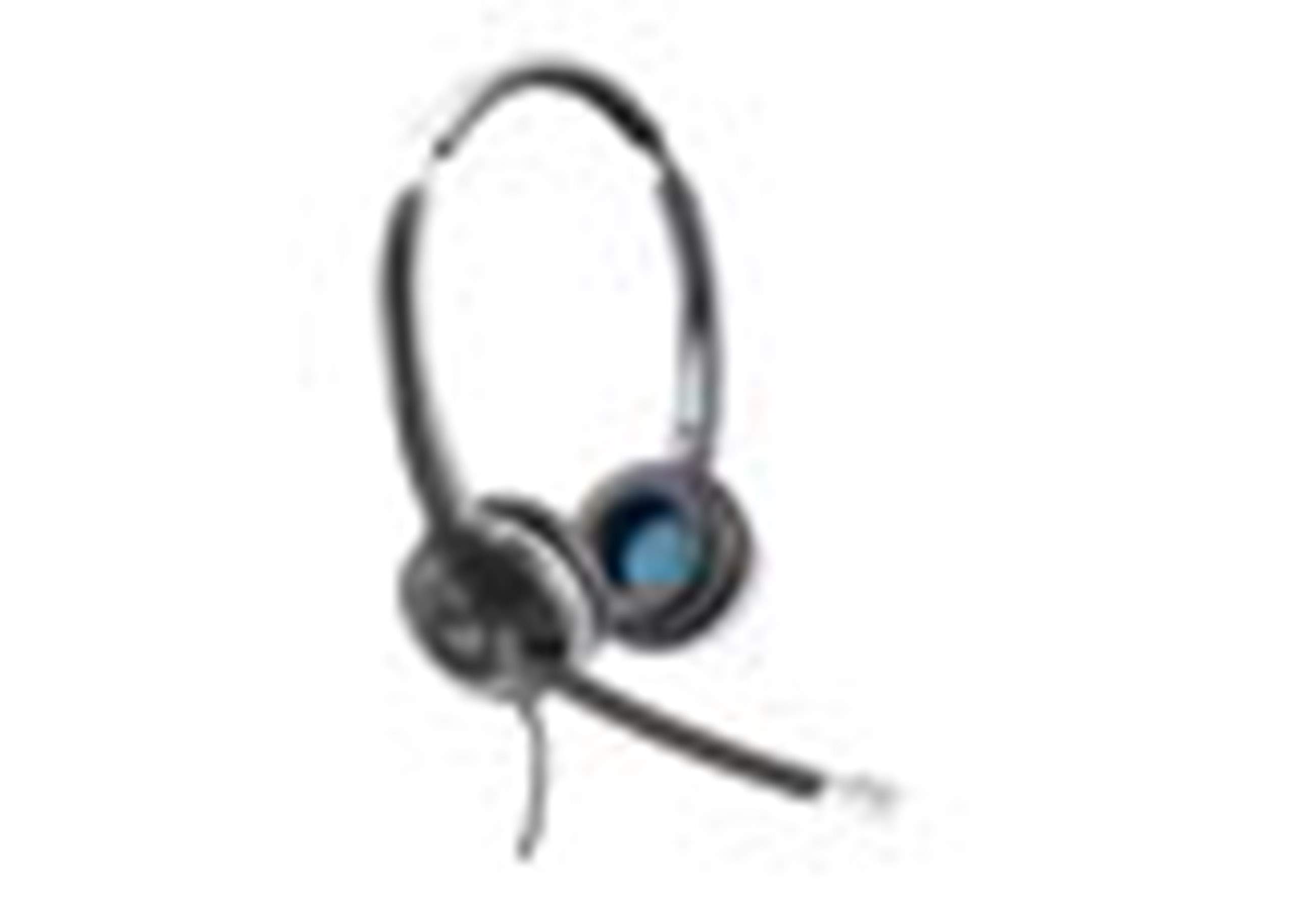 CISCO 532 Wired Dual On-Ear Headset with USB-C Adapter - Noise Cancelling Office Headphones for Call Centers & Remote Work - Charcoal (CP-HS-W-532-USBC) - 2-Year Warranty