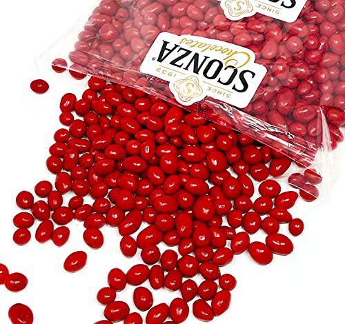 Sconza Chocolates Boston Baked Beans Candy 5 LB Bulk - Old Fashioned Hard Candy Shell Covered Peanuts | Retro Party Favors, Movie Night Snacks, Office Treats & Gift Baskets