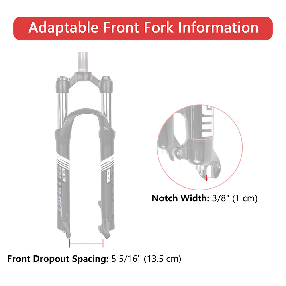 48V 1000W Fat Tire Electric Bike Kit - 26 Inch Front Wheel E-Bike Conversion Kit for Adults | Perfect for Commuting, Off-Road & Urban Riding