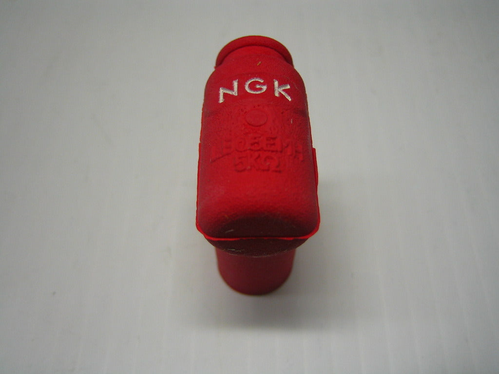 NGK Spark Plug Boot - High Performance Red Ignition Wire Connector for Cars, Trucks & Motorcycles - Perfect for Engine Tune-Ups & Performance Upgrades