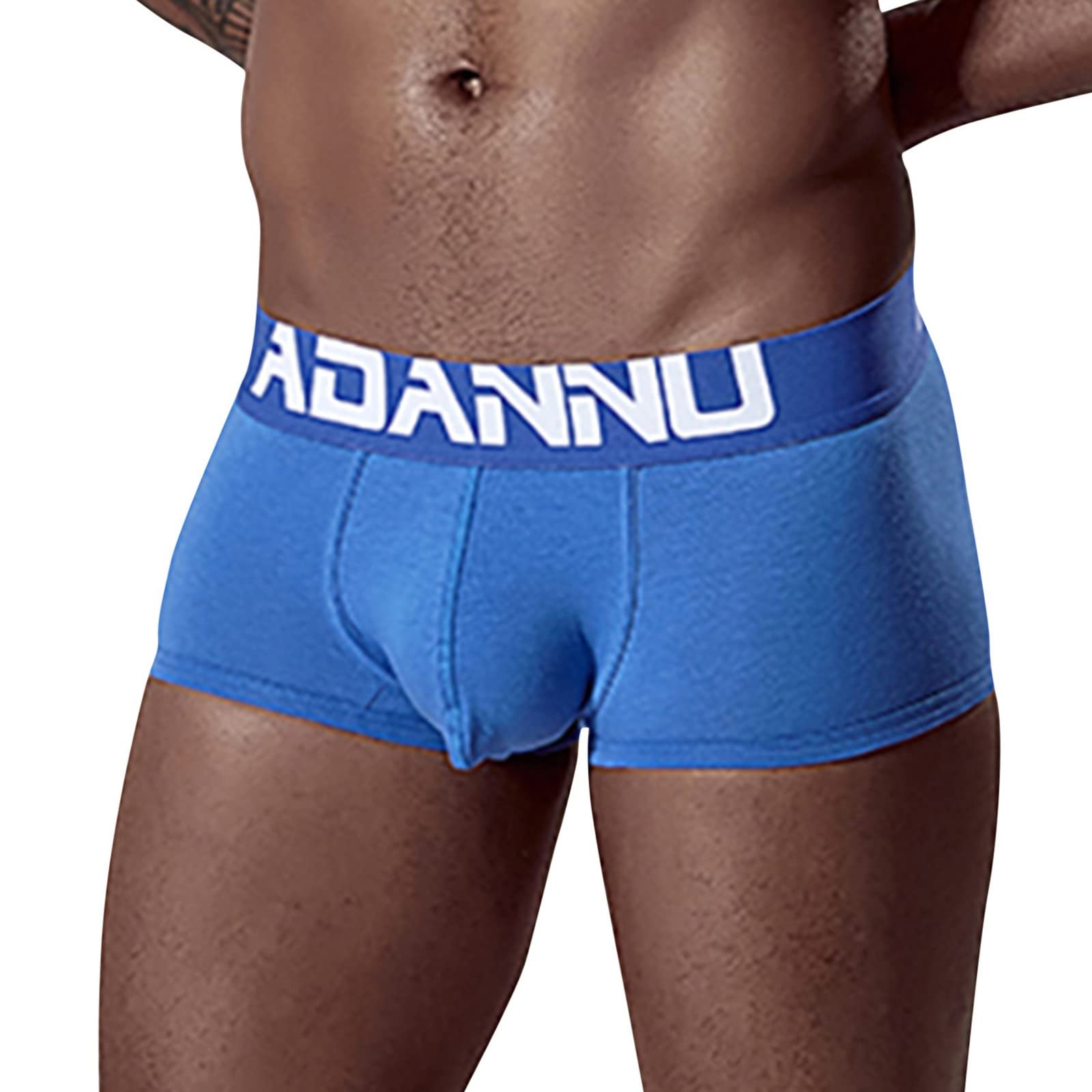 Premium Men's Solid Knickers Underwear - Breathable Cotton Boxer Shorts for Comfort & Style | Perfect for Daily Wear, Gym & Lounge