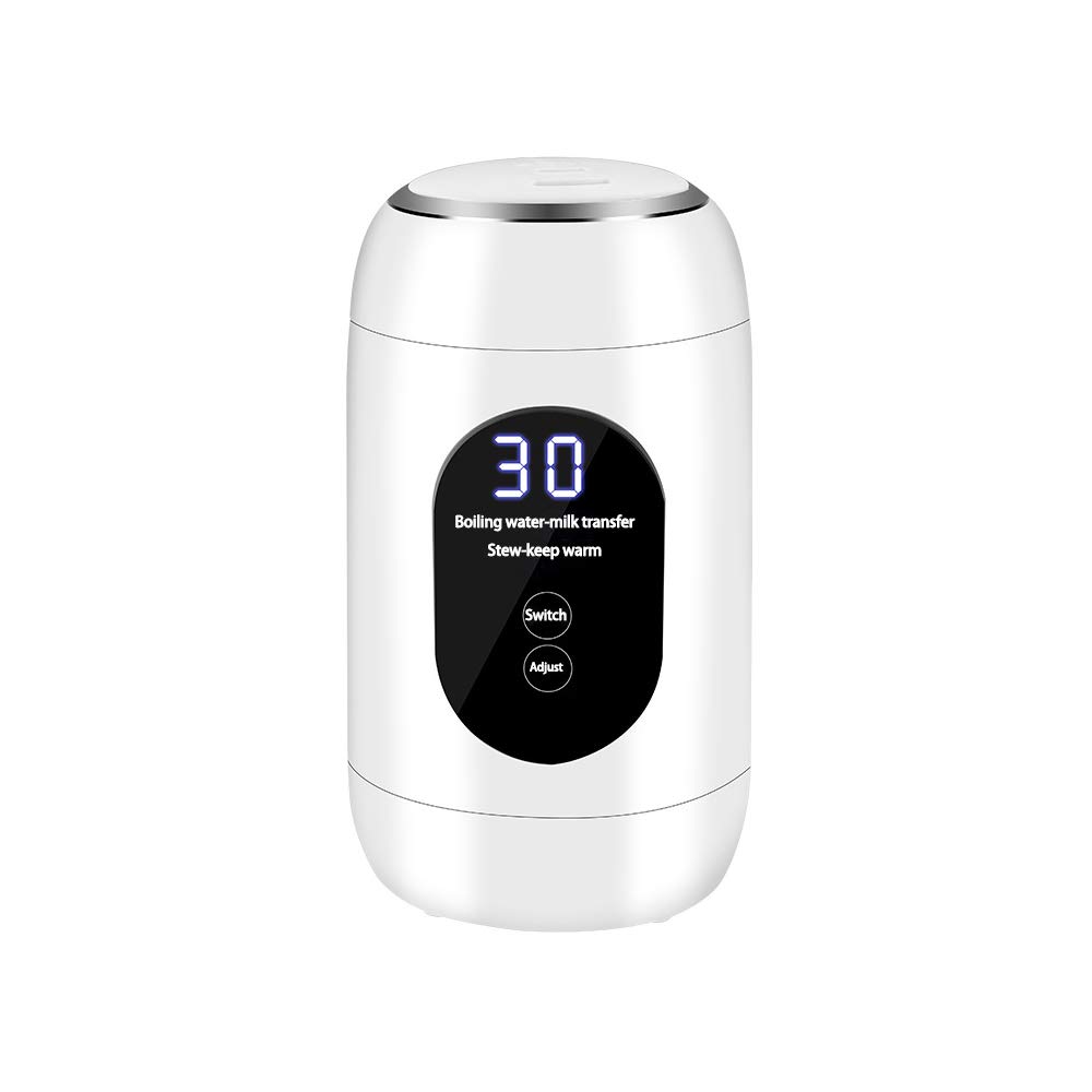 ZXXY Electric Kettle - Mini Travel Kettle with Foldable Handle, Portable & Insulated for Healthy Boiling - Perfect for Camping, Dorms & Office Use