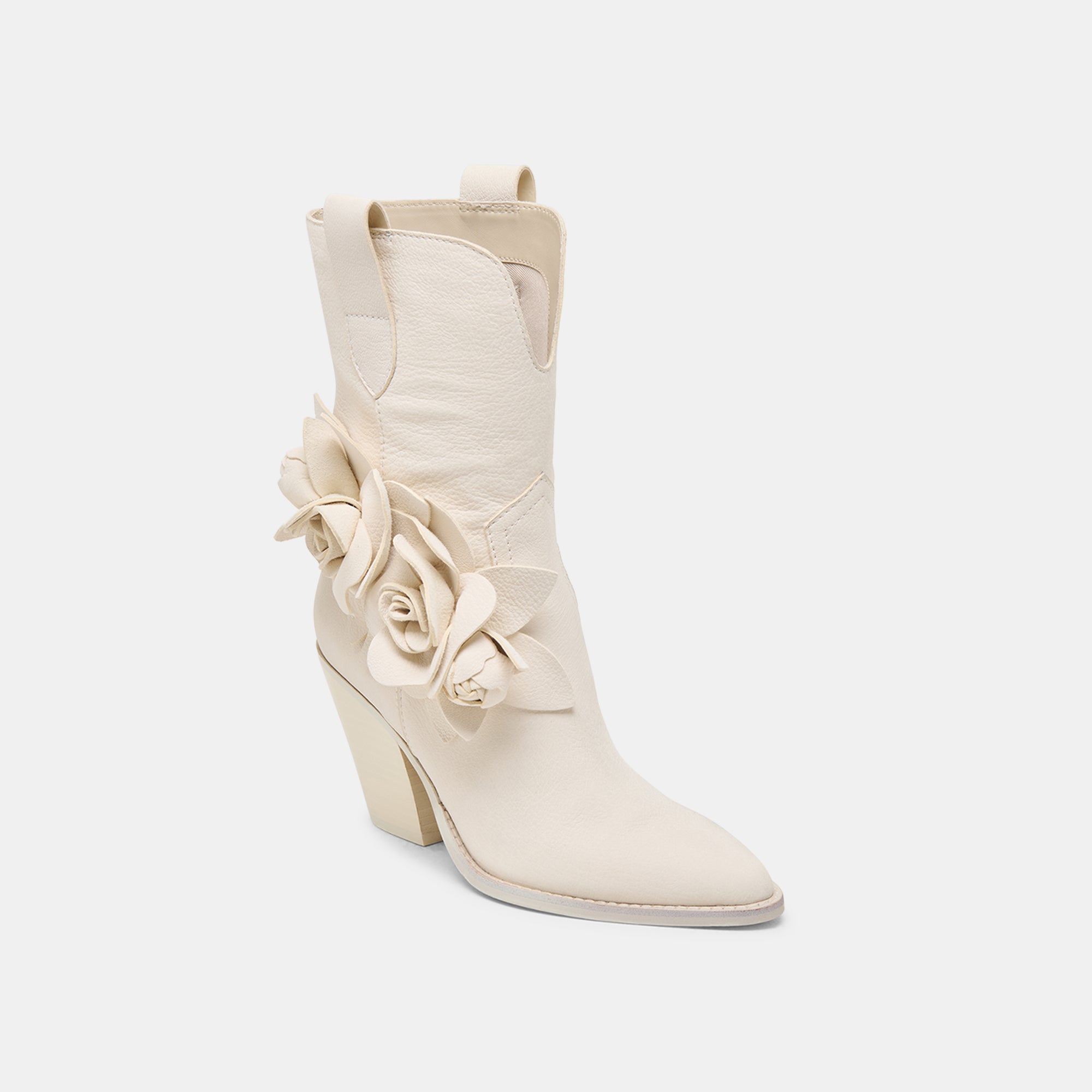 JAKEL OFF WHITE NUBUCK BOOTS - Stylish & Comfortable Leather Boots for Women | Perfect for Casual Outfits, Work & Outdoor Adventures