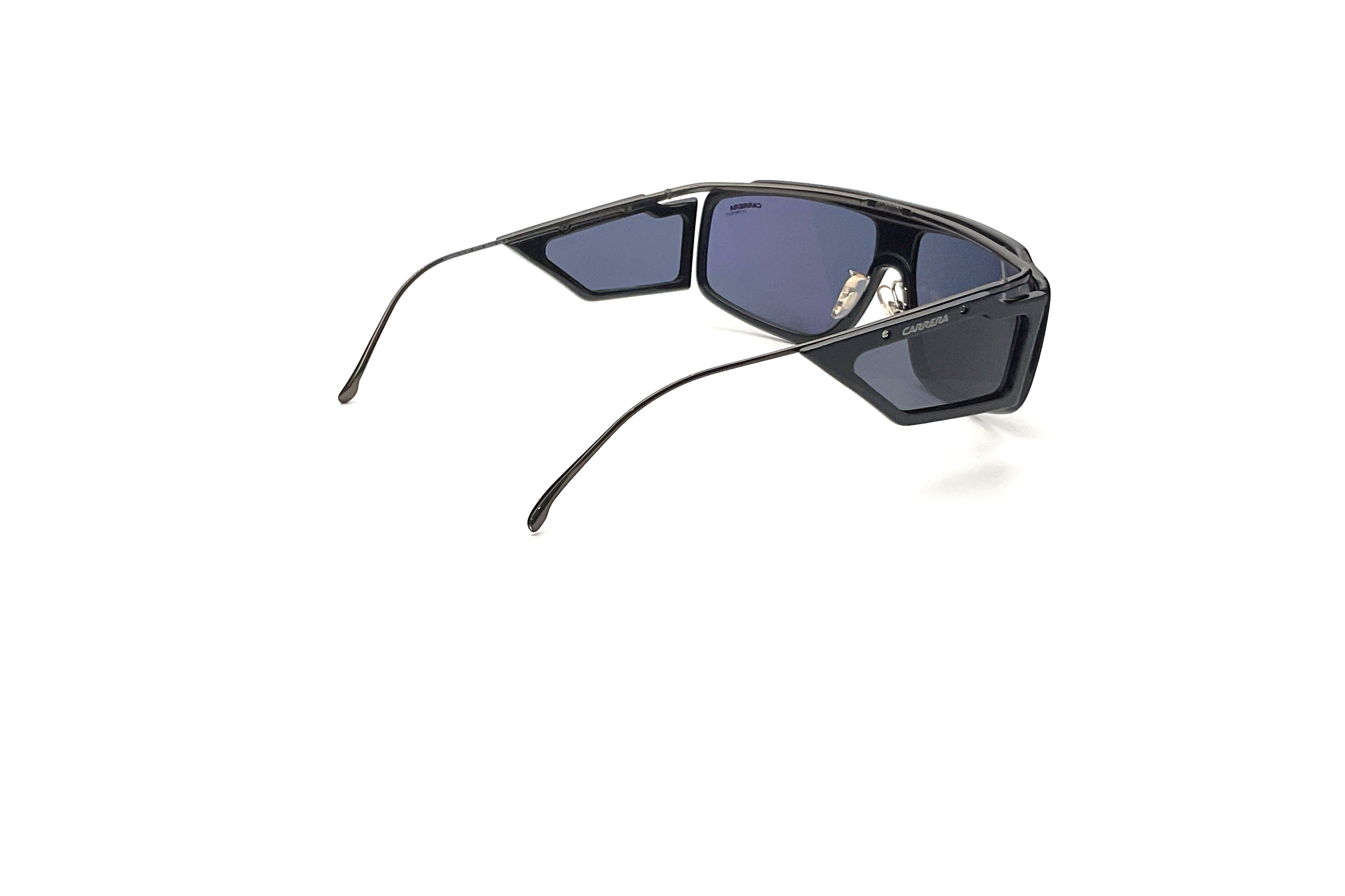 Carrera Facer Black Sunglasses - Polarized UV Protection for Men & Women - Perfect for Driving, Running, and Outdoor Sports