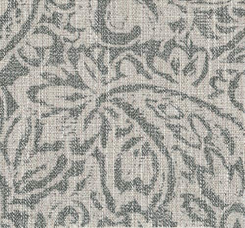 Grey Floral Tree Pattern