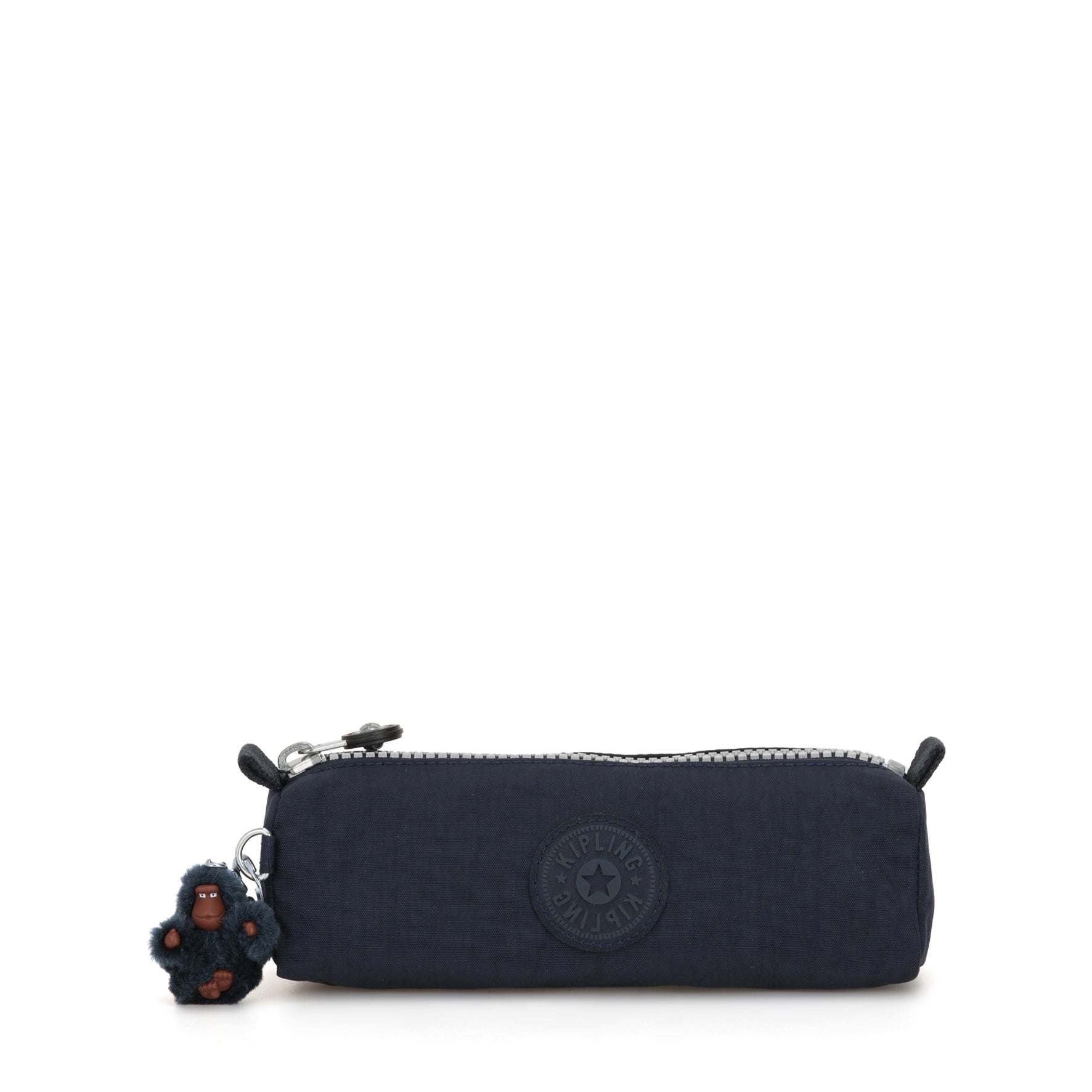 Kipling Freedom Pencil Case - True Blue Tonal School & Office Supplies for Students & Professionals | Compact Pouch for Pens, Pencils & Stationery Organization