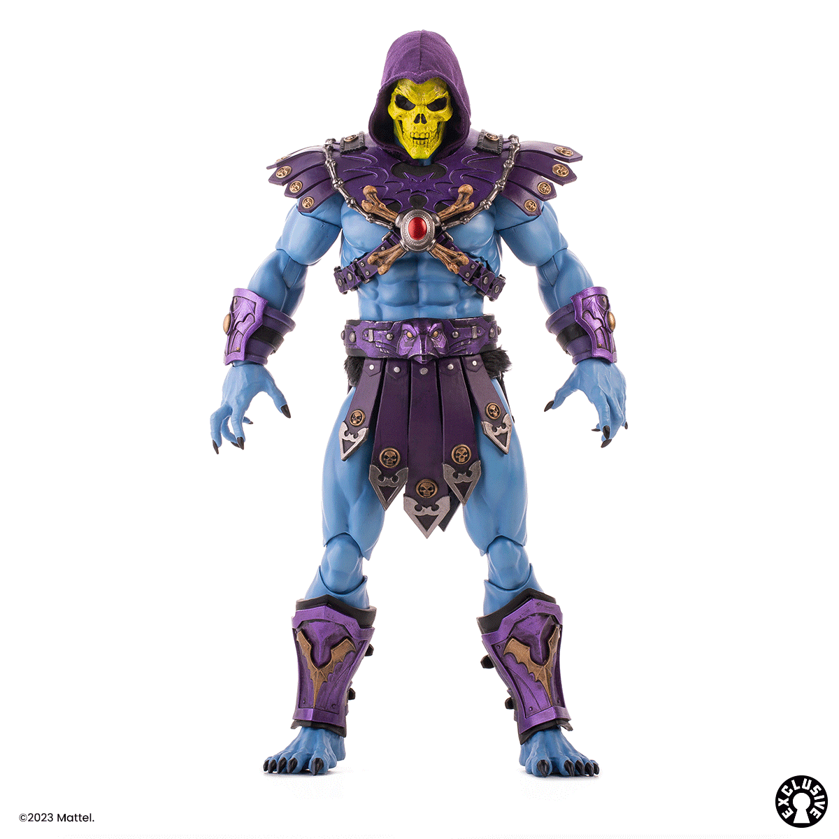 Masters of the Universe Skeletor Deluxe 1/6 Scale Action Figure - Timed Edition Collectible Toy for Display & Play | Perfect for Fans, Collectors & Home Decor