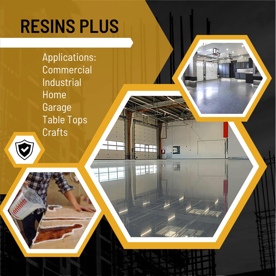 High Performance Epoxy Resin Kit - 2 Gallon | UV & Abrasion Resistant Garage Floor Coating | Concrete, Cement, Wood & Countertop Sealant | Professional Finish in Light Blue | Ideal for DIY Projects, Home Renovations & Commercial Spaces
