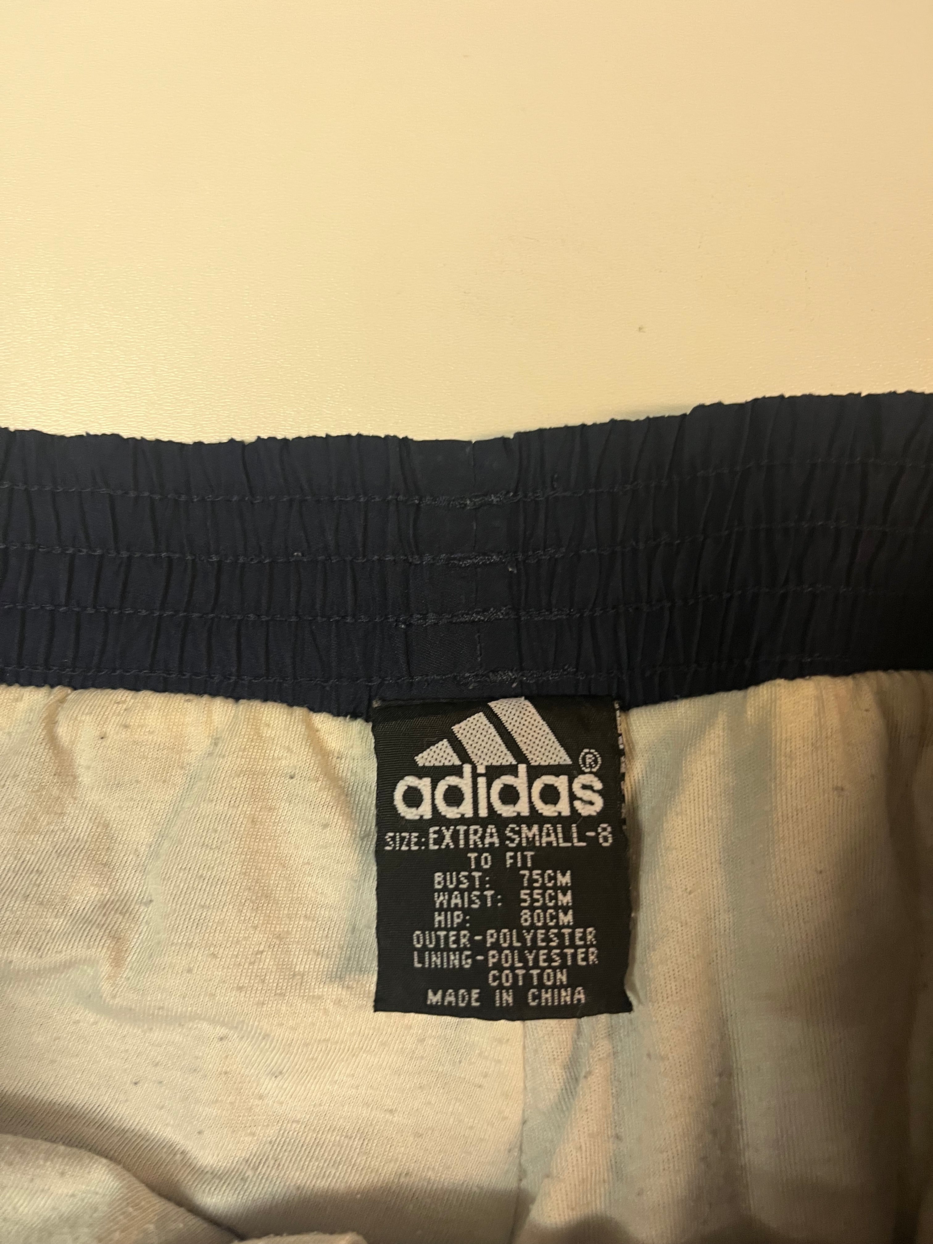 Vintage Adidas Trackpants Men Women XS S 1112 - Retro 3-Stripe Joggers for Casual Wear, Gym & Street Style Fashion