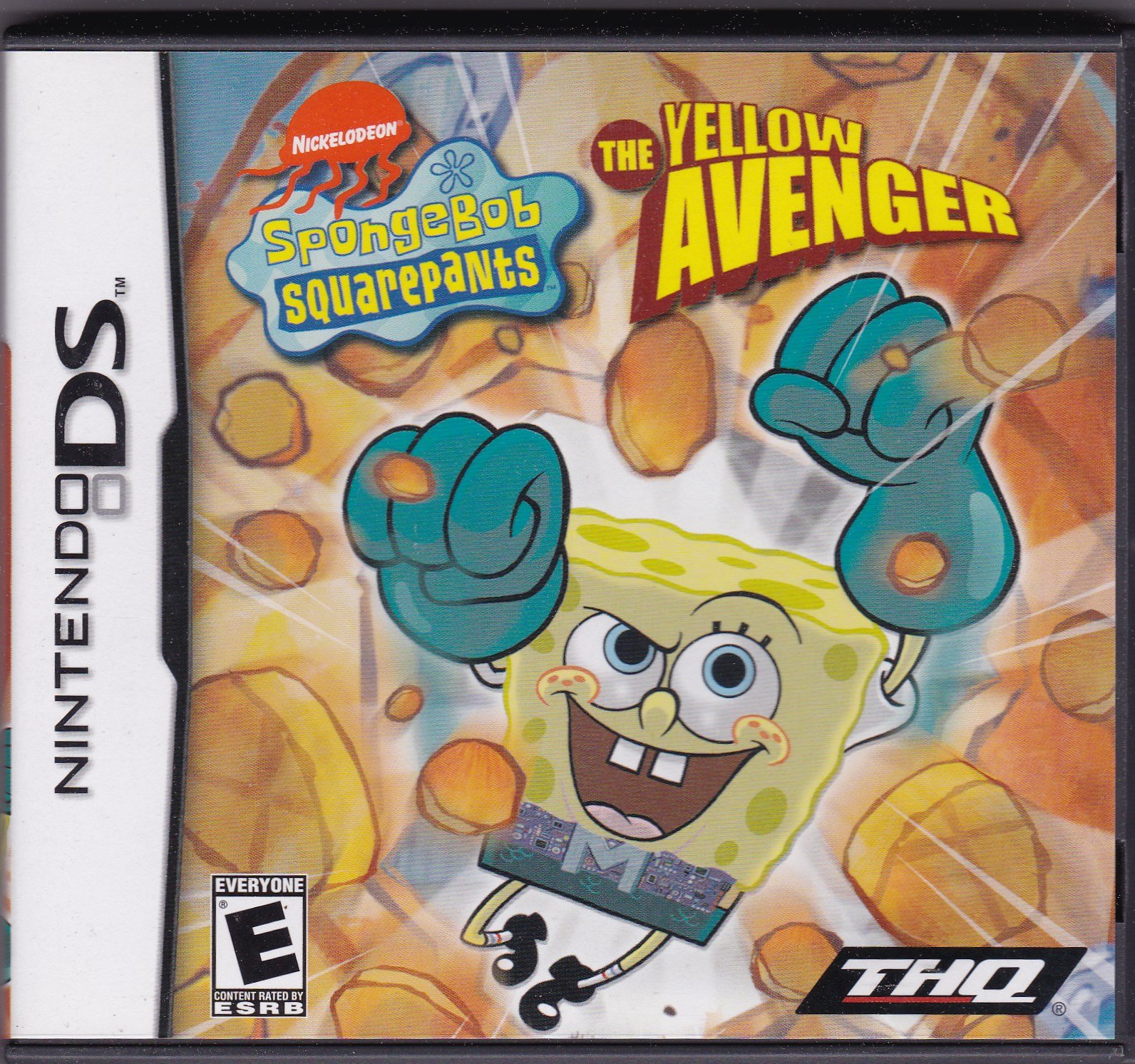 SpongeBob SquarePants Yellow Avenger Nintendo DS Game - Fun Adventure Game for Kids & Fans | Perfect for Travel, Birthday Gifts & Family Game Nights