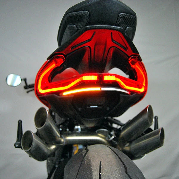 MV Agusta Brutale 1000 Fender Eliminator Kit (2019-2021) - Lightweight Tail Tidy for Motorcycle Customization & Clean Rear End Look - Perfect for Street Bikes and Performance Upgrades