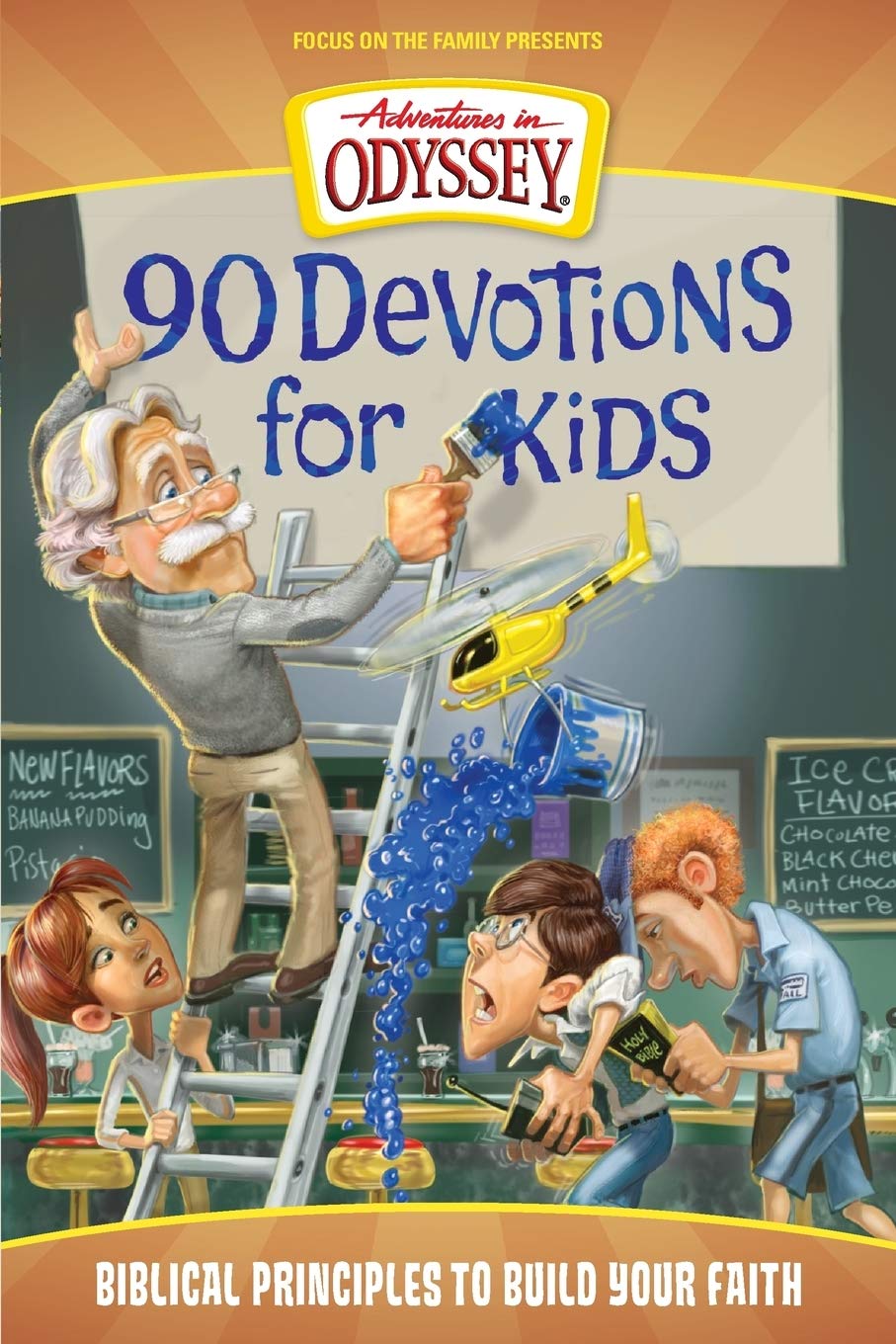 90 Devotions for Kids - Adventures in Odyssey Books | Daily Bible Study & Prayer Journal for Children | Perfect for Bedtime Stories, Sunday School & Family Devotion Time