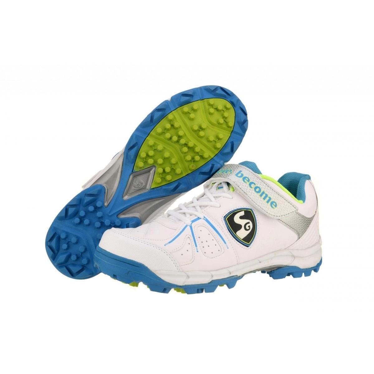 SG Hilite Rubber Studs Cricket Shoes - Lightweight & Durable for Enhanced Performance on Grass & Turf Pitches - Perfect for Cricket Matches & Training Sessions