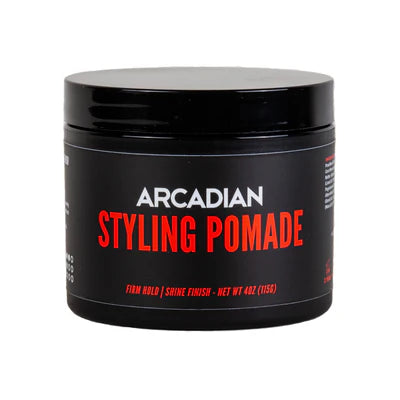 Arcadian Styling Pomade for Men - Strong Hold Matte Finish Hair Wax - Perfect for Textured, Messy, and Classic Hairstyles - Great for Everyday Styling and Special Occasions