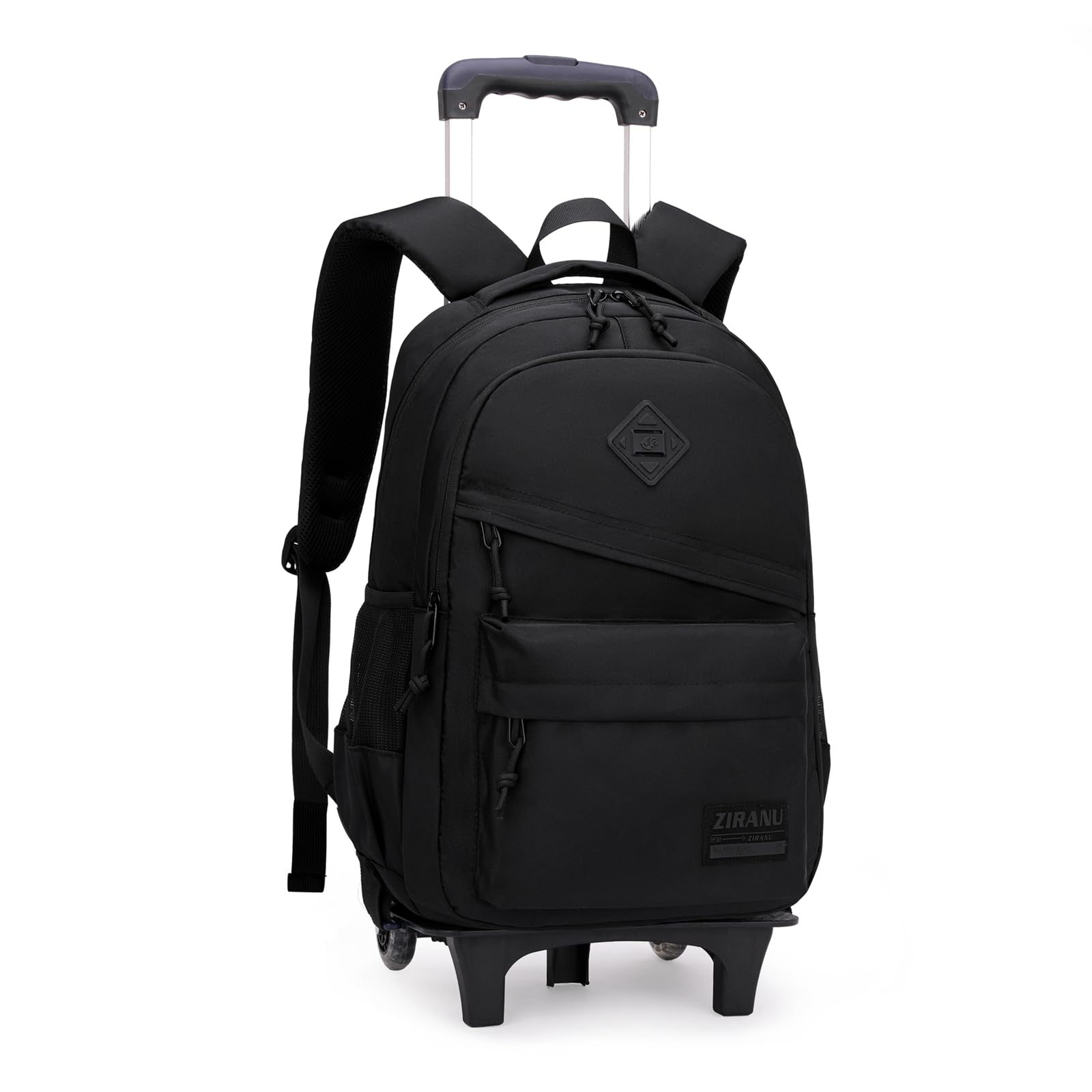 Best Rolling Backpack for Boys & Girls - Wheeled School Book Bag with Durable Wheels, Kids Luggage Trolley & Travel Backpack for Elementary Students - Perfect for School, Travel & Daily Commute