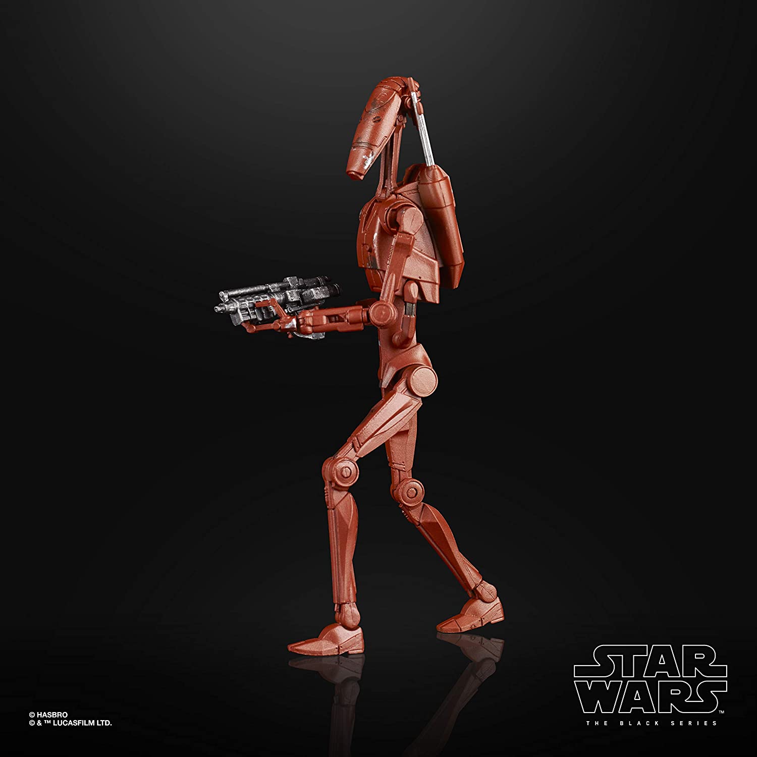 Star Wars The Black Series Battle Droid (Geonosis) 6-Inch Action Figure - Premium Collectible Toy for Display & Play | Perfect for Fans, Collectors & Sci-Fi Decor