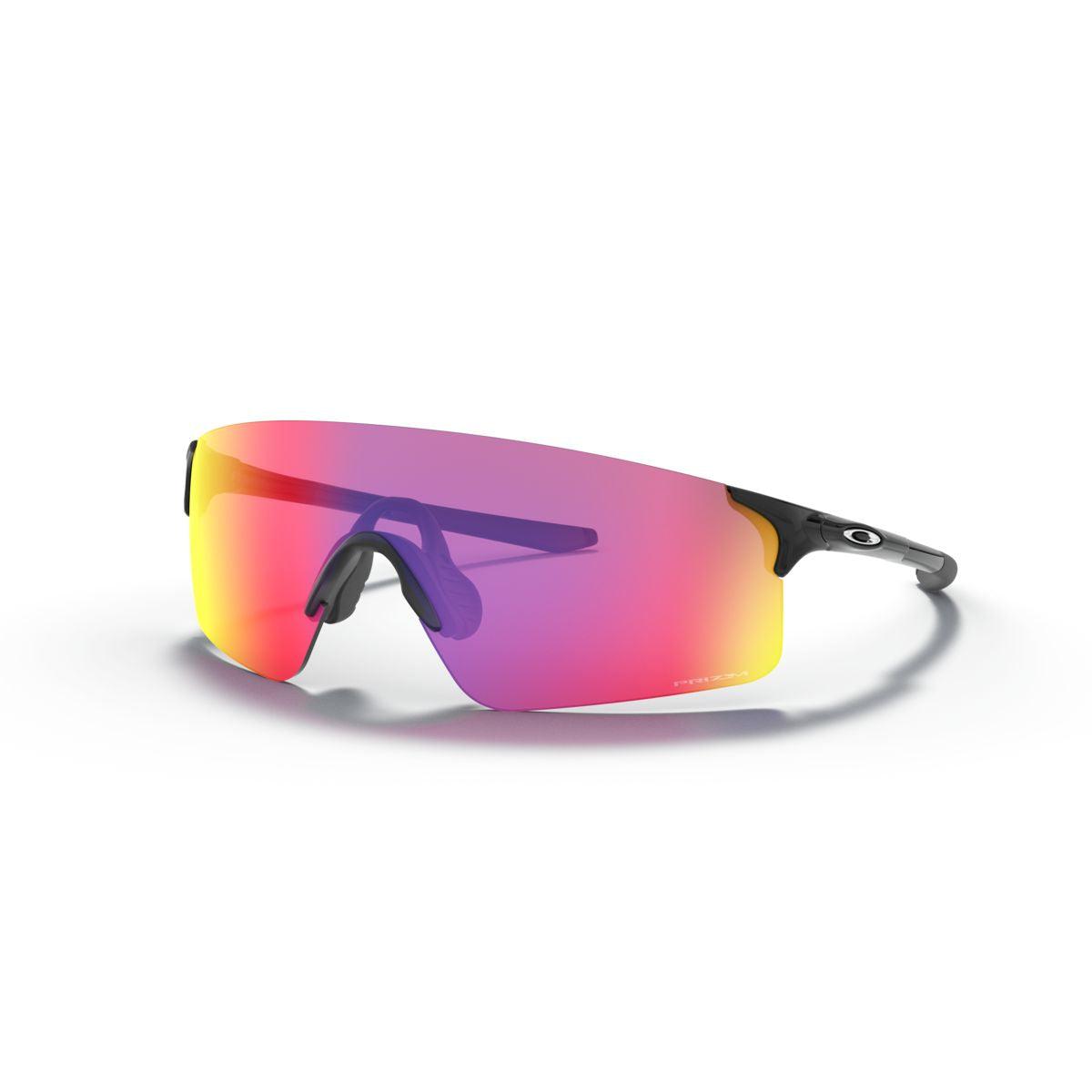 Oakley EVZero Blades Sunglasses - Polished Black Frame with Prizm Road Lenses (0OO9454A 945402) for Cycling, Running & Outdoor Sports