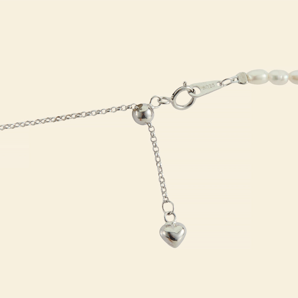 Elegant Keshi Pearl Strand Necklace - Handmade Baroque Pearls Jewelry for Women | Perfect for Weddings, Parties & Everyday Wear