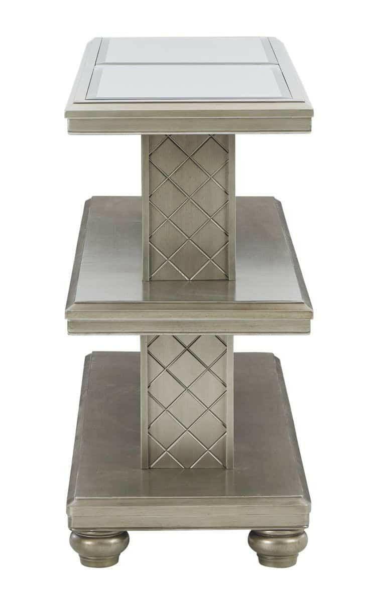 Chevanna Sofa Table T942 - Modern Console Table with Storage Shelf - Perfect for Living Room, Entryway, or Behind the Couch Decor