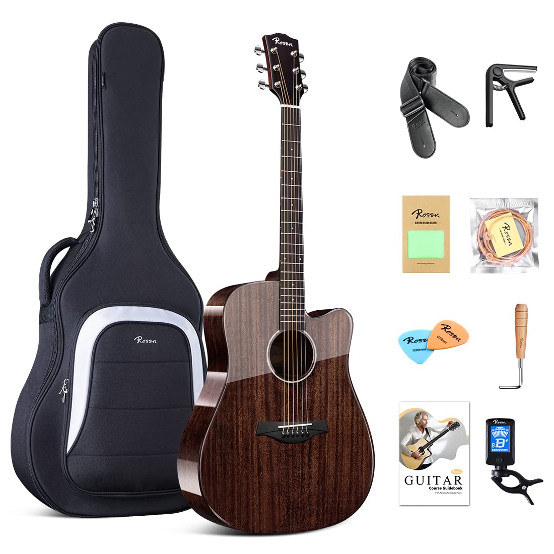 Rosen G31 Dreadnought Acoustic Guitar - 41