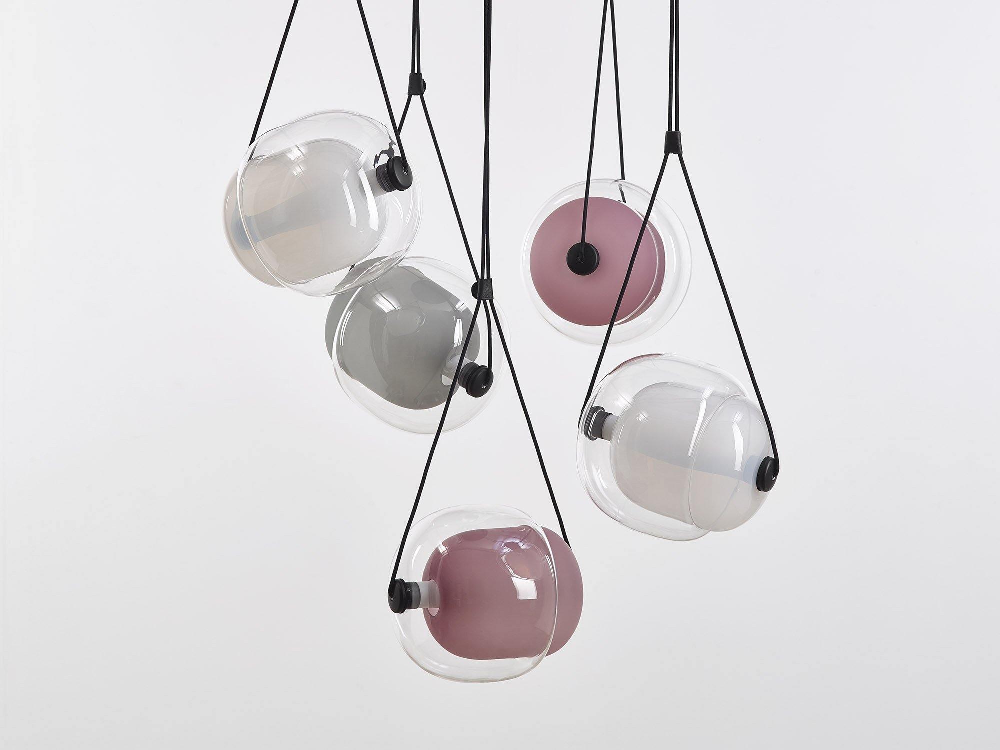 Elegant Cello Glass Pendant Light - Modern Hanging Chandelier for Dining Room, Kitchen Island & Bedroom Decor