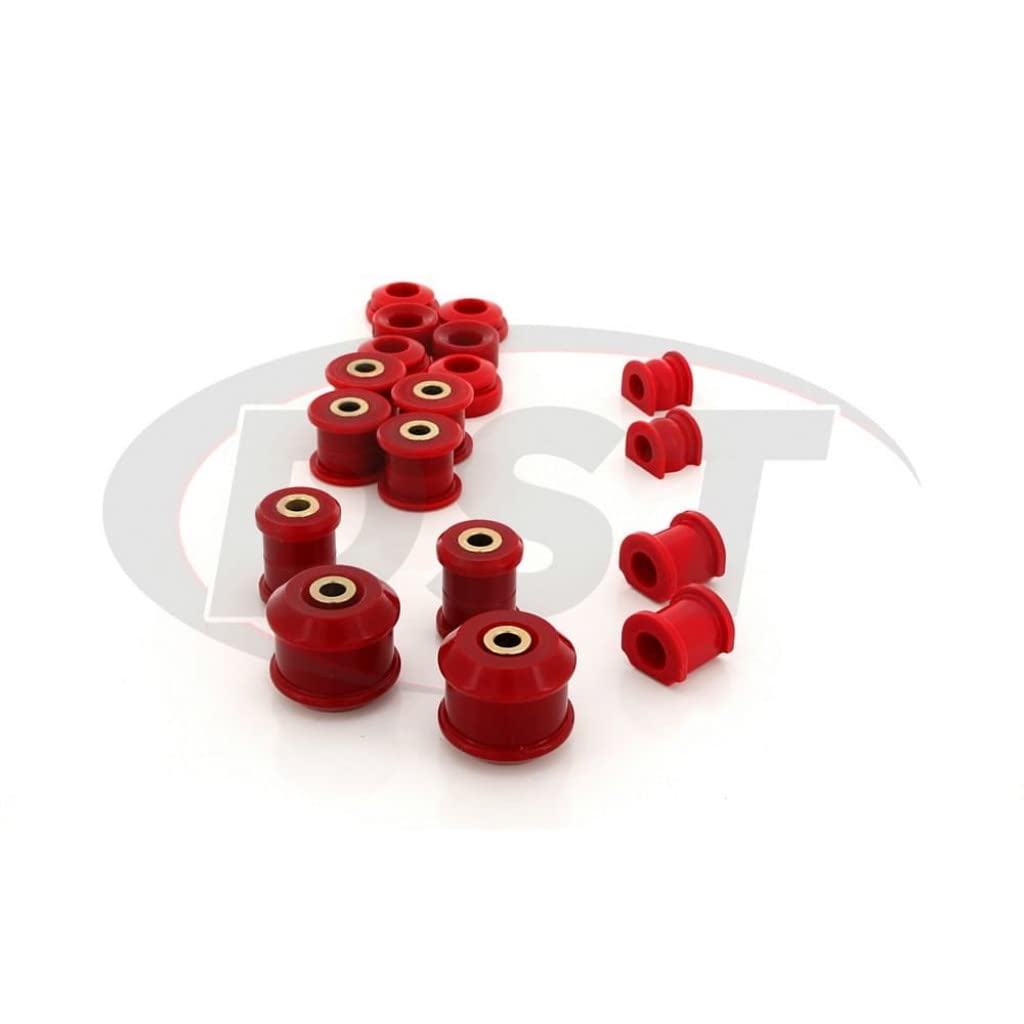 Energy Suspension Hyper-Flex Master Bushing Kit for 2002-2004 Acura RSX (16.18111R) - Improve Handling & Reduce Vibration for Street & Track Performance