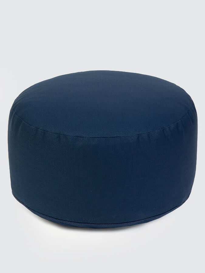 Premium Large Yoga Meditation Cushion - Zafu Bolster for Yoga Studio, Home Practice & Zen Meditation - Ergonomic Support for Cross-Legged Sitting & Mindfulness Sessions