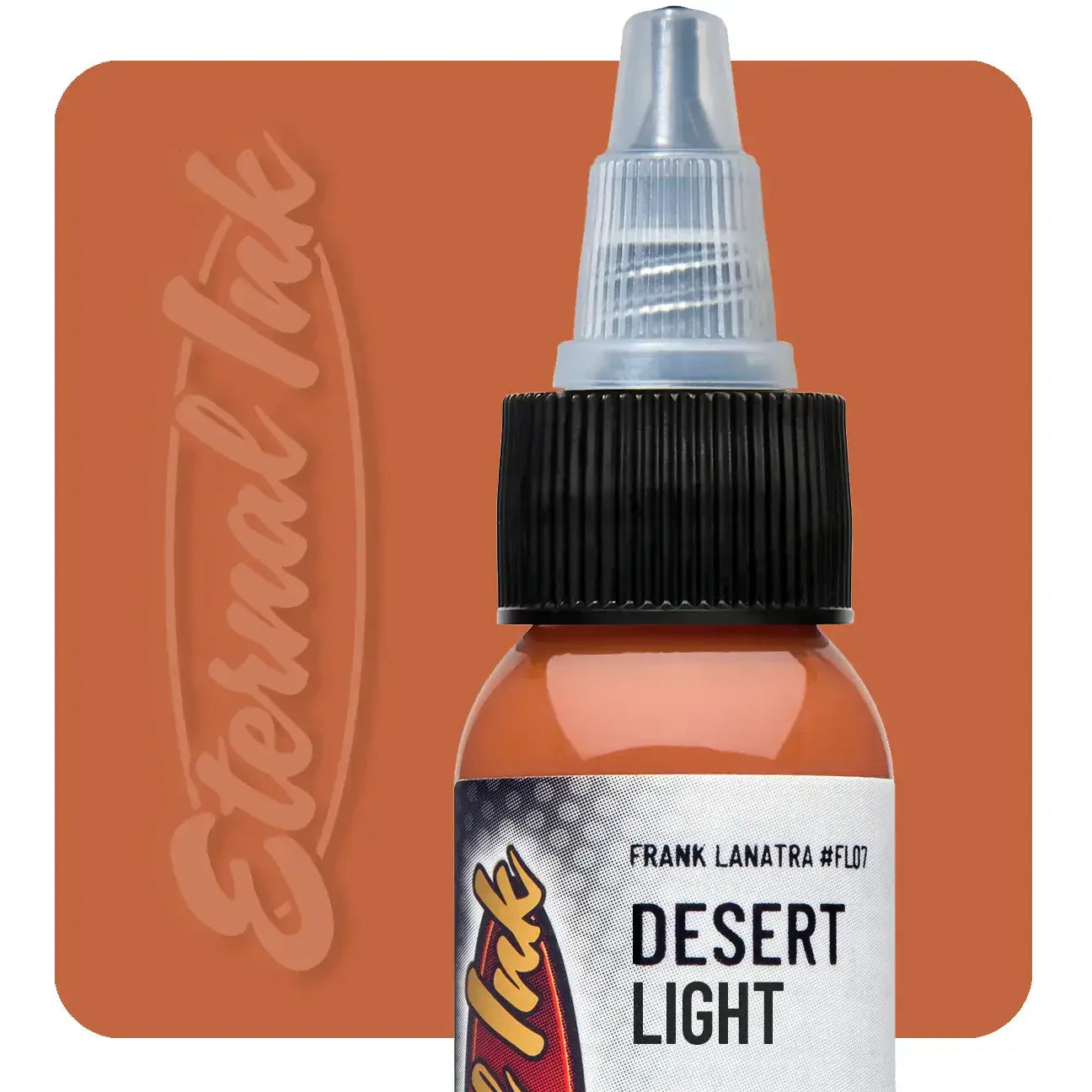 Desert Light Eternal Ink - 1 oz Premium Tattoo Ink for Professional Artists & Tattoo Enthusiasts | Ideal for Fine Line Work, Shading & Permanent Makeup