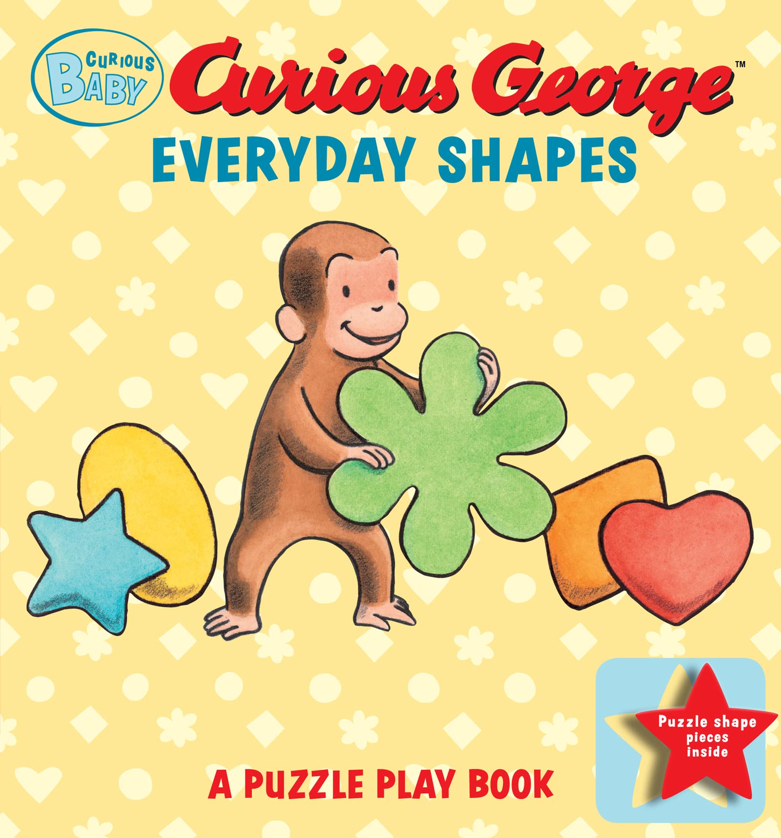 Curious Baby: Everyday Shapes Puzzle Book - Interactive Learning Toy for Toddlers | Educational Activity Book for Kids | Perfect for Early Childhood Development & Playtime Fun
