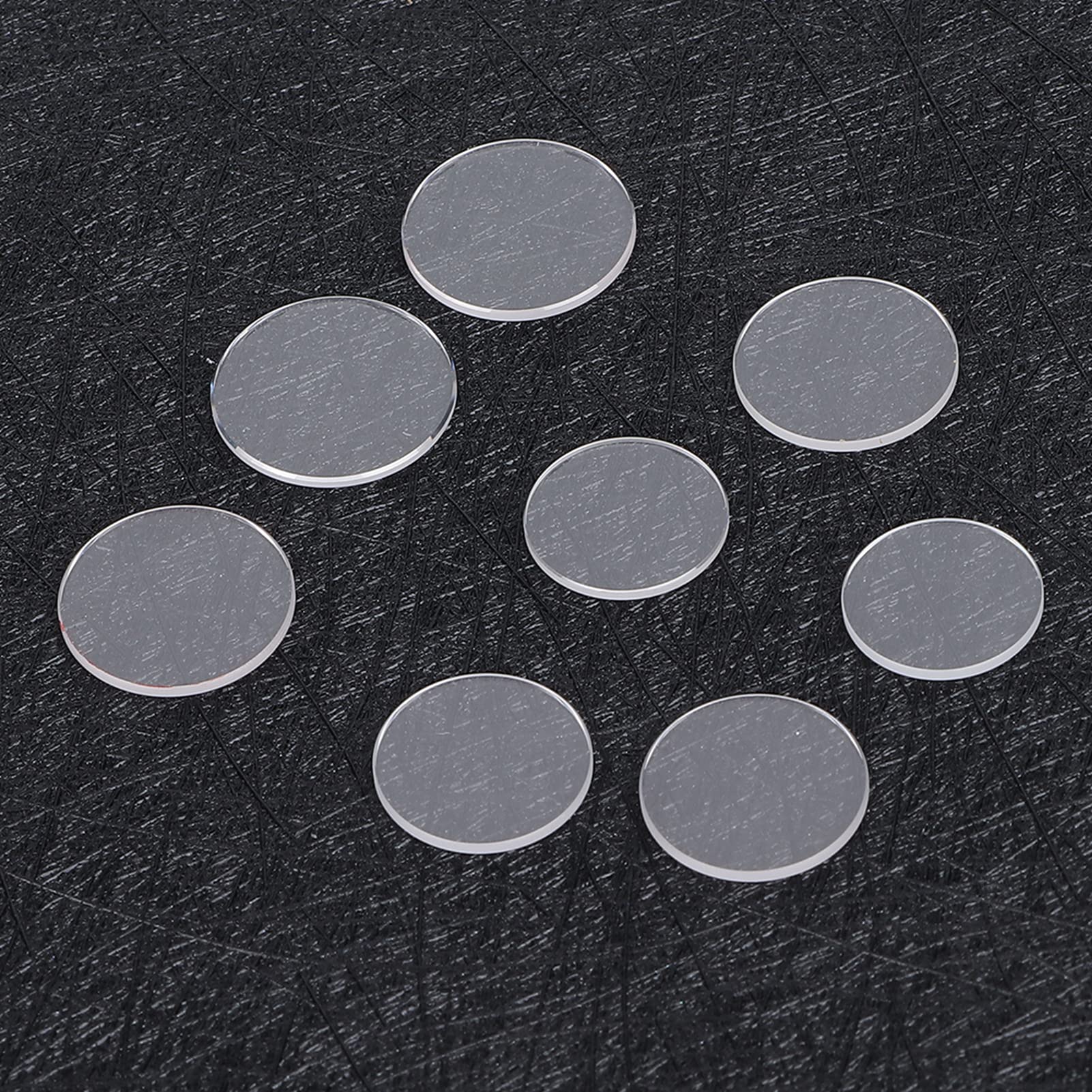 Sapphire Watch Glass Replacement - 8Pcs Durable Watch Crystal Repair Kit for Mechanical Watches | Perfect for Watchmakers, Jewelers & DIY Enthusiasts | Watch Repair Tool & Maintenance Accessories