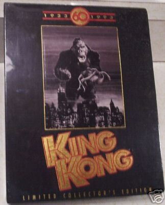King Kong 60th Anniversary Collector's Edition Box Set [VHS] - Classic Monster Movie for Film Enthusiasts & Nostalgic Gift Idea
