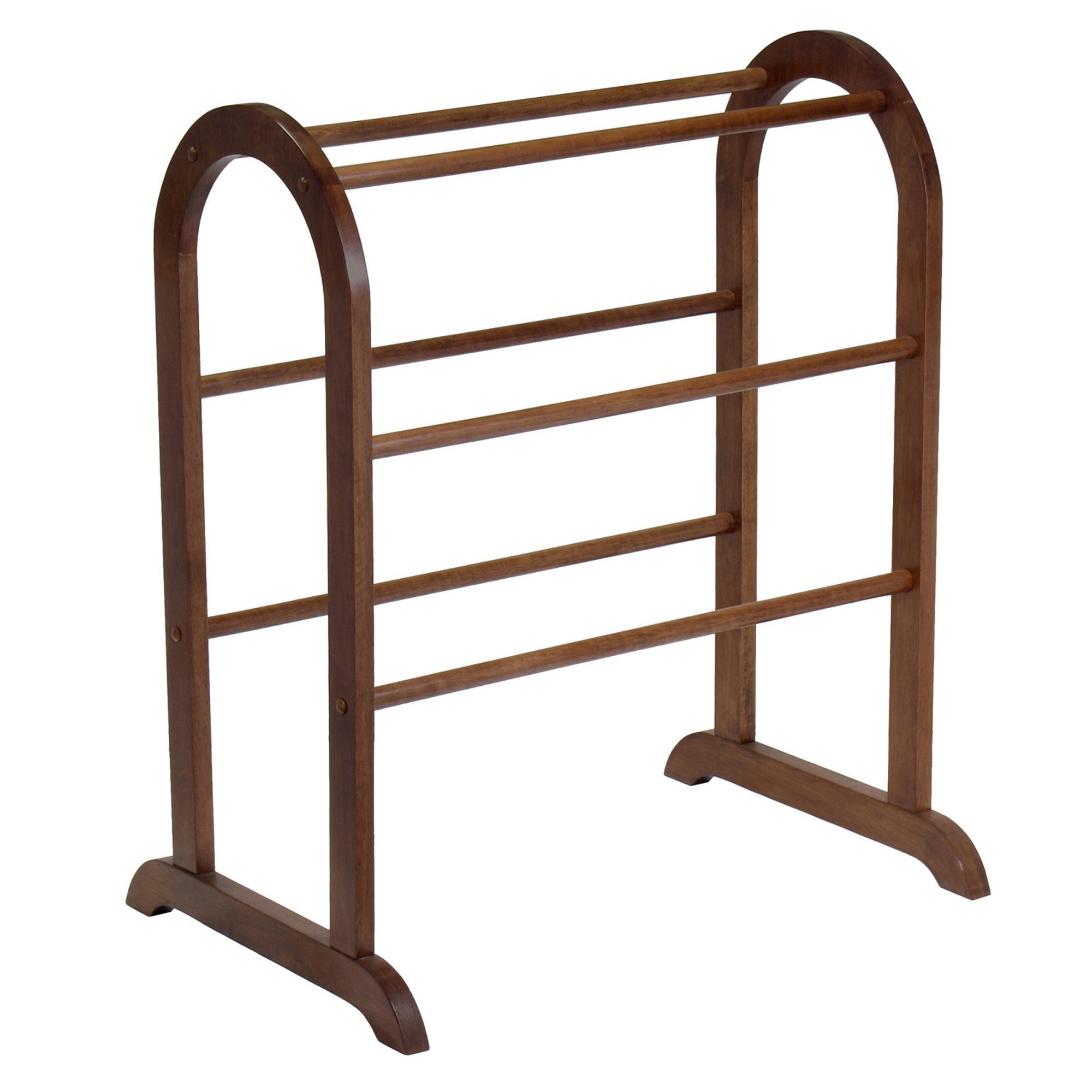 Winsome Wood Eleanor & Betsy Storage Organizer, Walnut & Antique Walnut, Perfect for Home Office, Living Room, and Bedroom Organization
