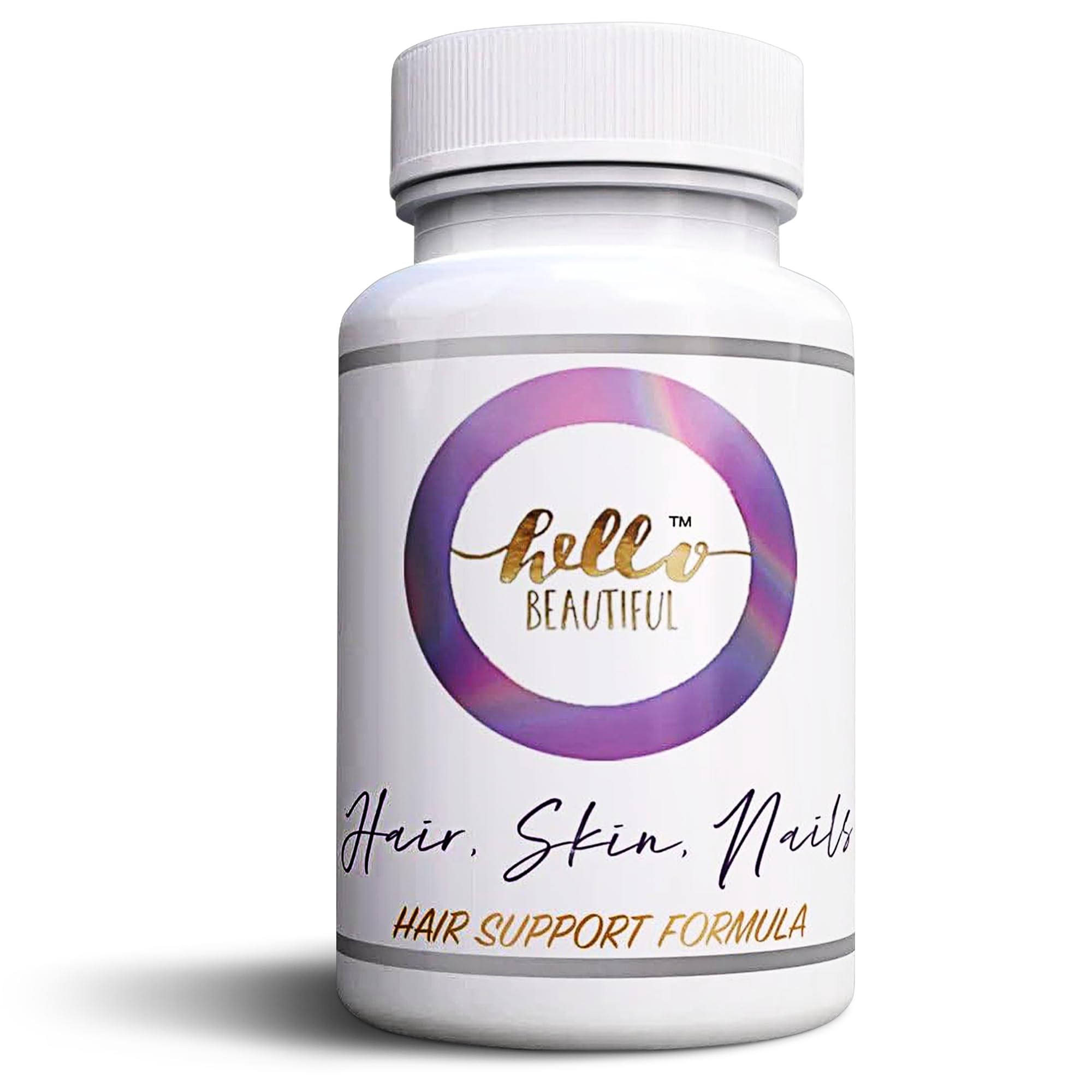 Premium Hair, Skin & Nails Vitamins for Women - 5000mcg Biotin Supplement for Hair Growth & Nail Strength - Vegan Collagen Booster with Keratin - Supports Healthy Hair, Glowing Skin & Strong Nails - Perfect for Daily Beauty Routine & Postpartum Recovery