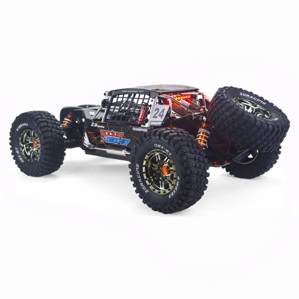 ZD Racing DBX 07 1/7 Scale Brushless RC Desert Buggy - 80km/h High Speed, 4WD Ready-to-Run (RTR) - Perfect for Off-Road Racing, Backyard Bashing & Desert Adventures