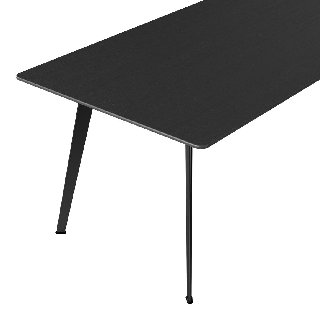 Modern Rectangular JW Dining Table - Solid Wood Kitchen Table for 6-8 People - Perfect for Family Dinners & Entertaining Guests