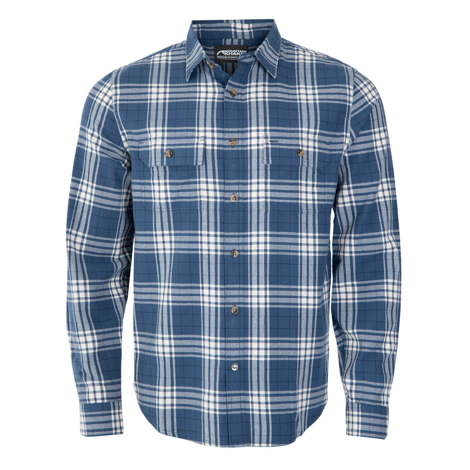 Men's Classic Plaid Flannel Shirt - Soft & Warm Button-Up Shirt for Casual Wear, Outdoor Activities & Fall Fashion