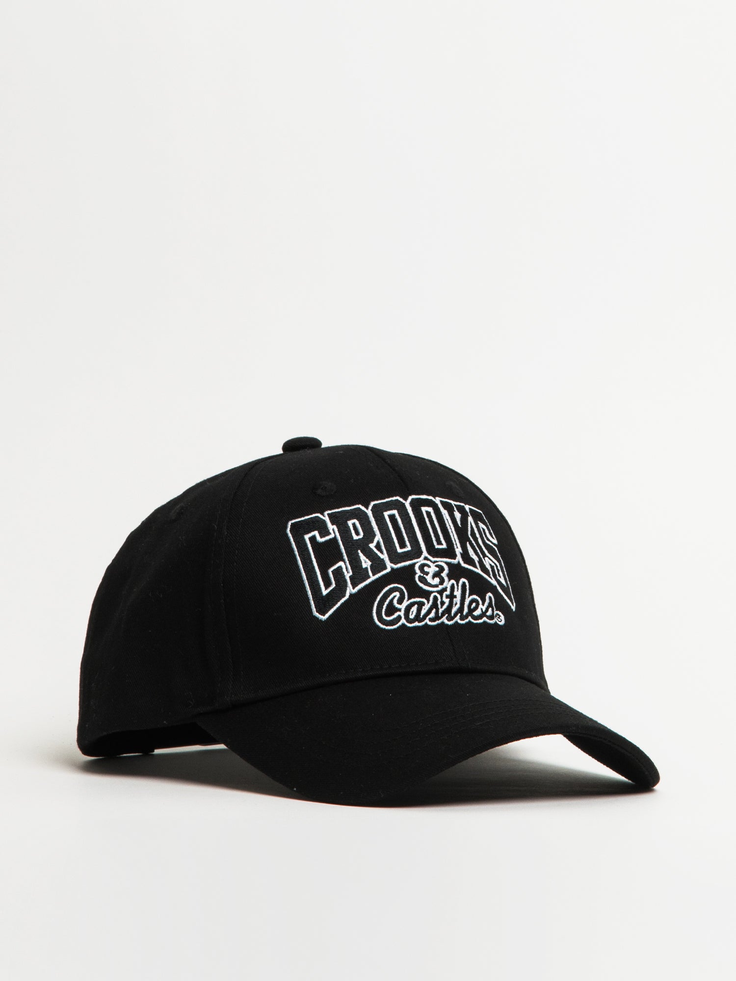 Crooks & Castles C&C Logo Snapback Hat - Men's Adjustable Baseball Cap for Streetwear & Hip-Hop Fashion | Perfect for Casual Outfits, Sports, and Urban Lifestyle