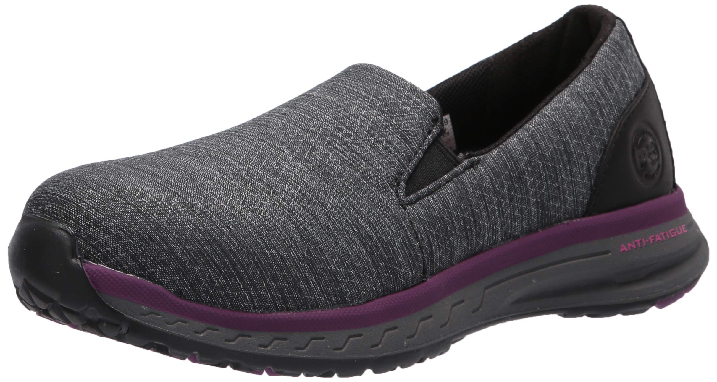 Timberland PRO Women's Drivetrain Leather Slip-On Alloy Safety Toe Work Shoes - Comfortable & Durable for Industrial & Casual Work Environments